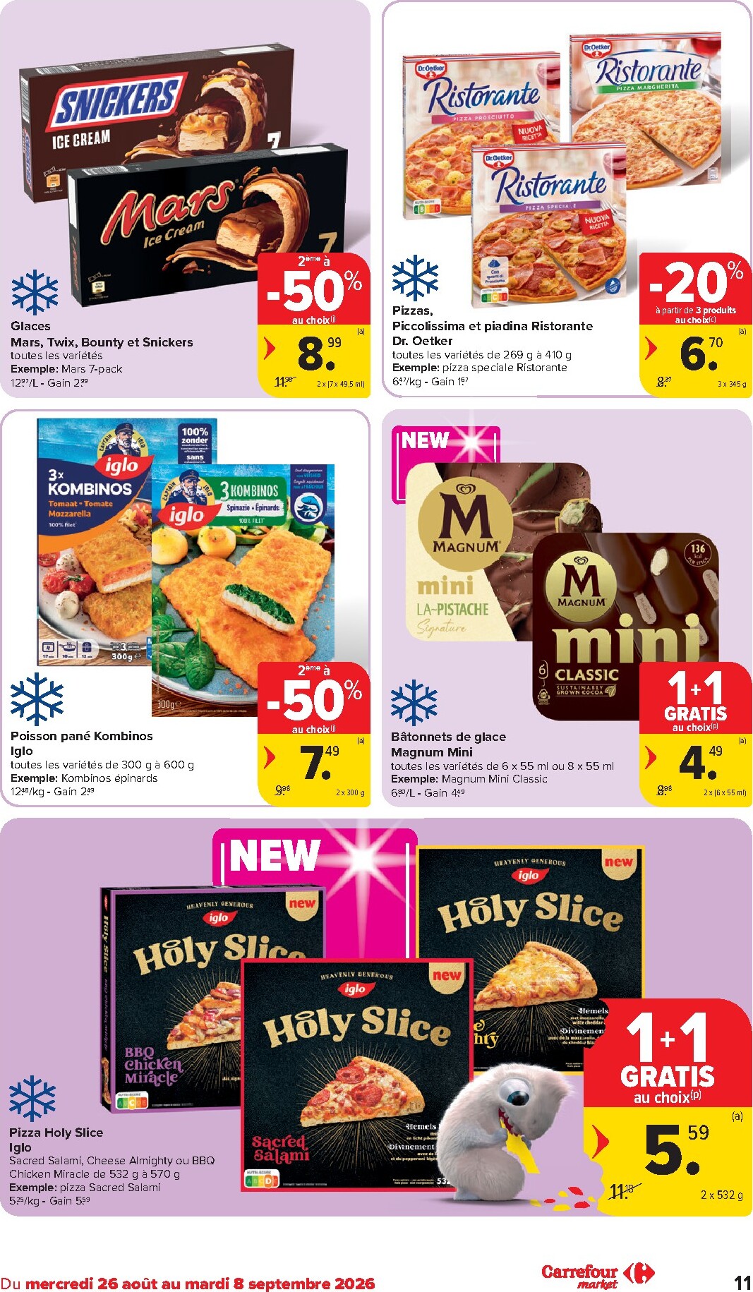 carrefour - Carrefour Market folder voor volgende week van woensdag 26/08/2026 tot dinsdag 01/09/2026 - page: 11