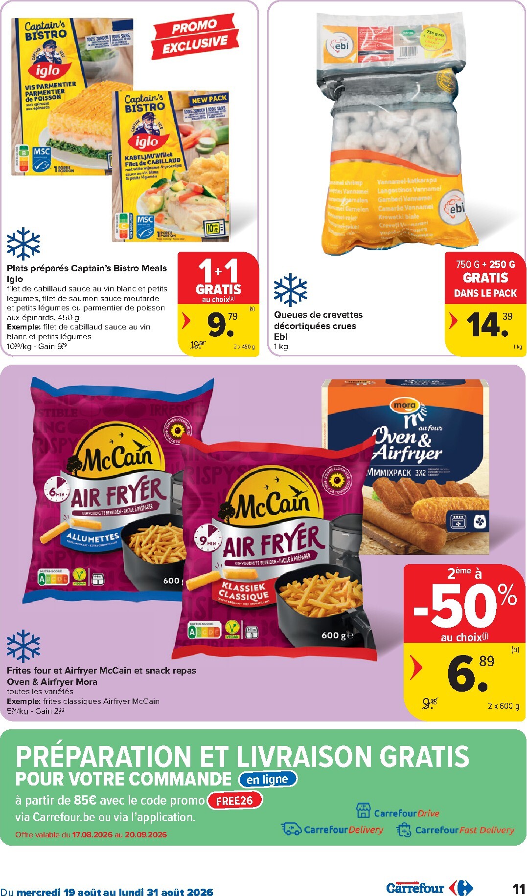carrefour - Huidige Carrefour Hypermarchés folder geldig van woensdag 19/08/2026 tot maandag 31/08/2026 - page: 11