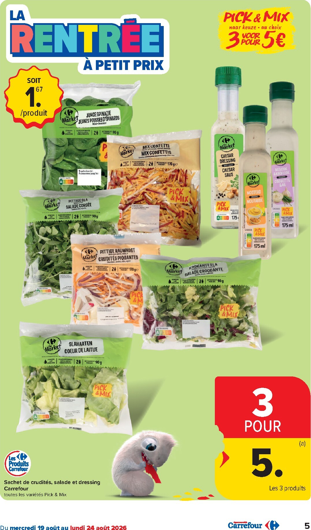 carrefour - Huidige Carrefour Hypermarchés folder geldig van woensdag 19/08/2026 tot maandag 31/08/2026 - page: 5