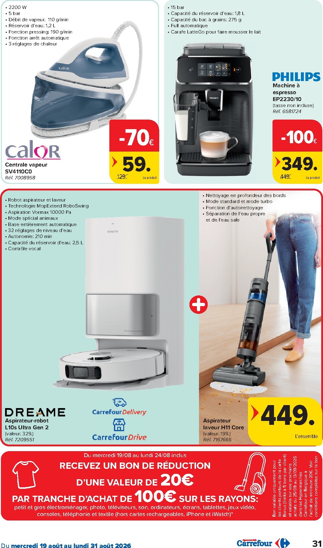 carrefour - Huidige Carrefour Hypermarchés folder geldig van woensdag 19/08/2026 tot maandag 31/08/2026 - page: 31