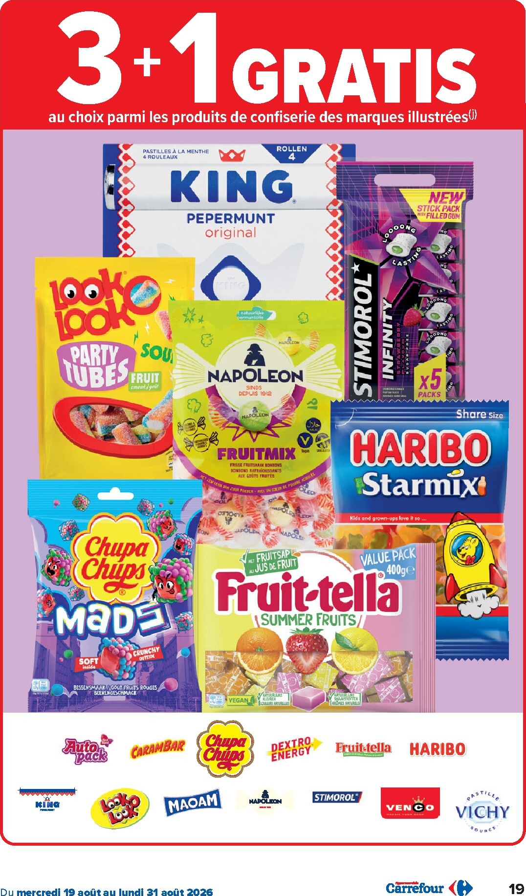 carrefour - Huidige Carrefour Hypermarchés folder geldig van woensdag 19/08/2026 tot maandag 31/08/2026 - page: 19