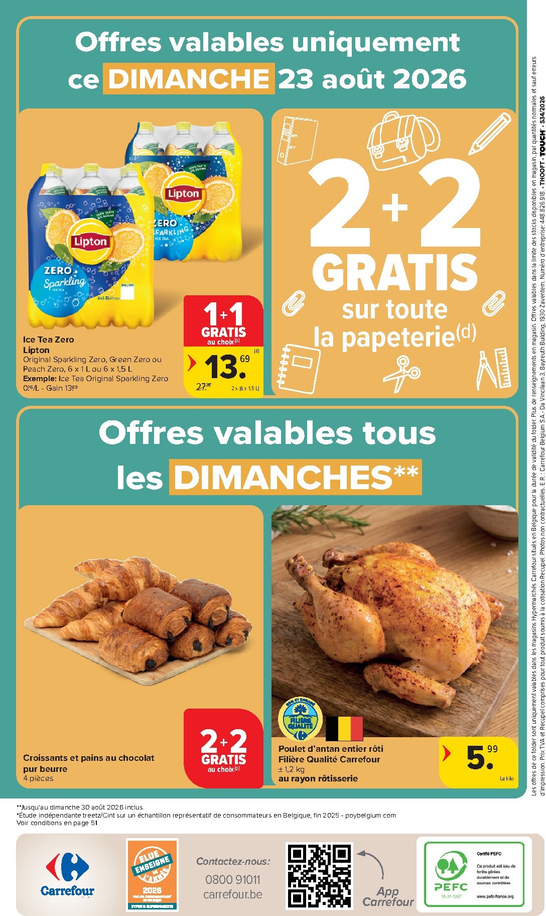 carrefour - Huidige Carrefour Hypermarchés folder geldig van woensdag 19/08/2026 tot maandag 31/08/2026 - page: 52