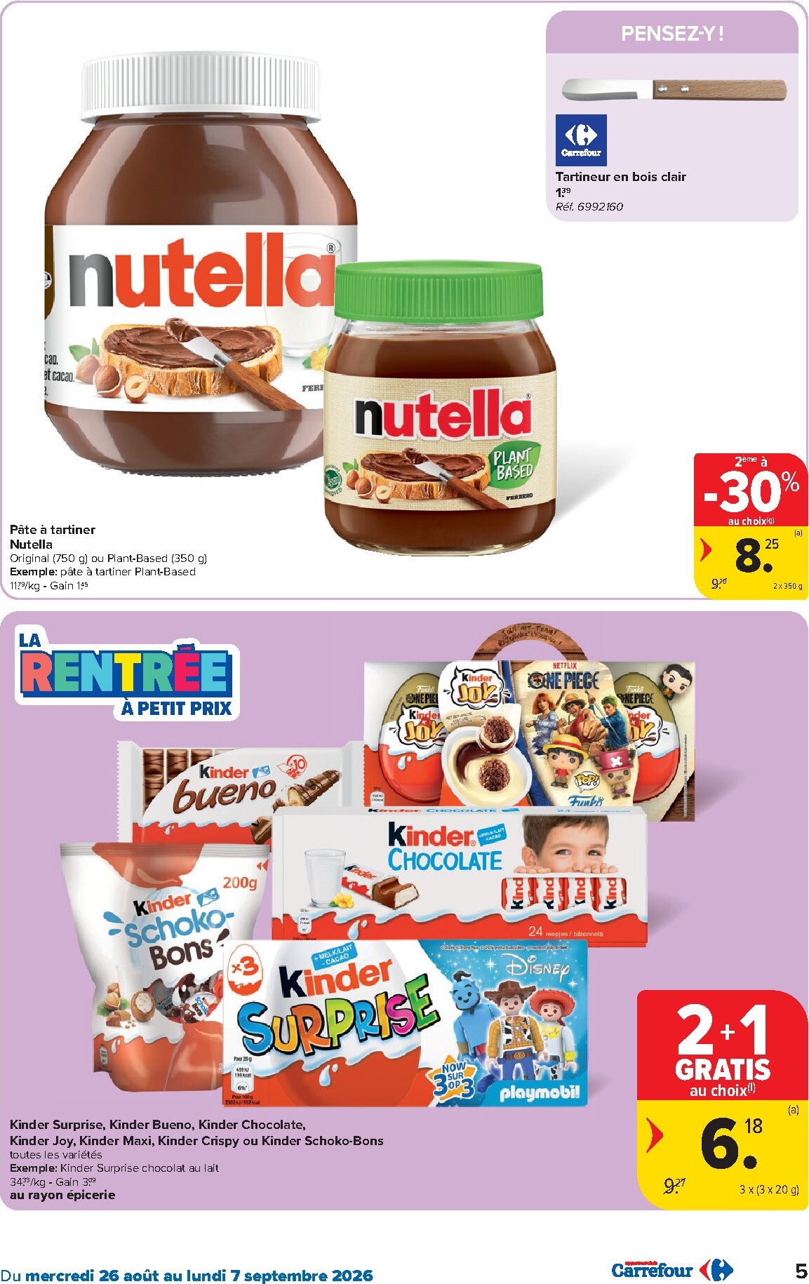 carrefour - Carrefour Hypermarchés folder voor volgende week van woensdag 26/08/2026 tot maandag 07/09/2026 - page: 5