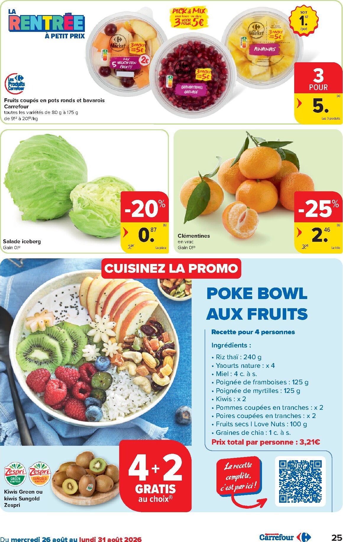 carrefour - Carrefour Hypermarchés folder voor volgende week van woensdag 26/08/2026 tot maandag 07/09/2026 - page: 25