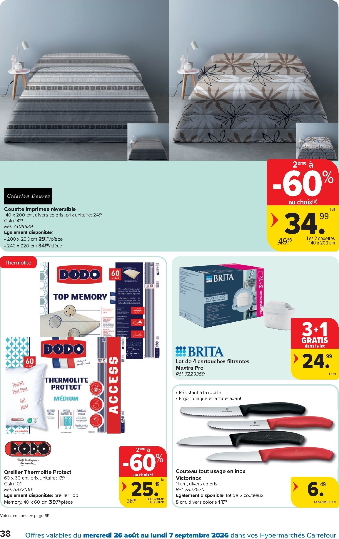 carrefour - Carrefour Hypermarchés folder voor volgende week van woensdag 26/08/2026 tot maandag 07/09/2026 - page: 38