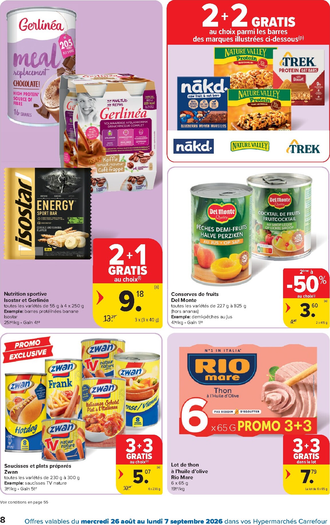 carrefour - Carrefour Hypermarchés folder voor volgende week van woensdag 26/08/2026 tot maandag 07/09/2026 - page: 8