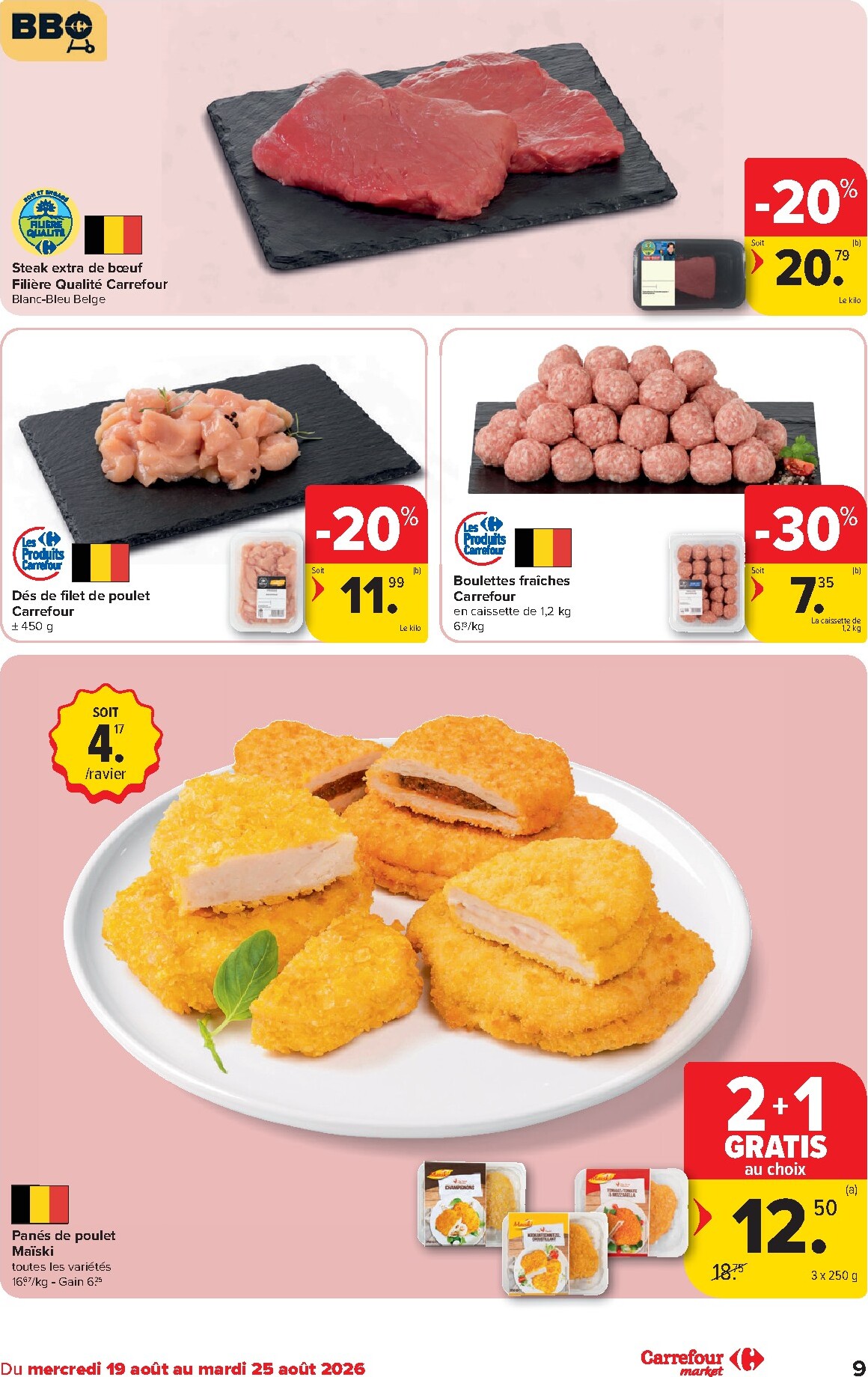 carrefour - Huidige Carrefour Market folder geldig van woensdag 19/08/2026 tot dinsdag 25/08/2026 - page: 9