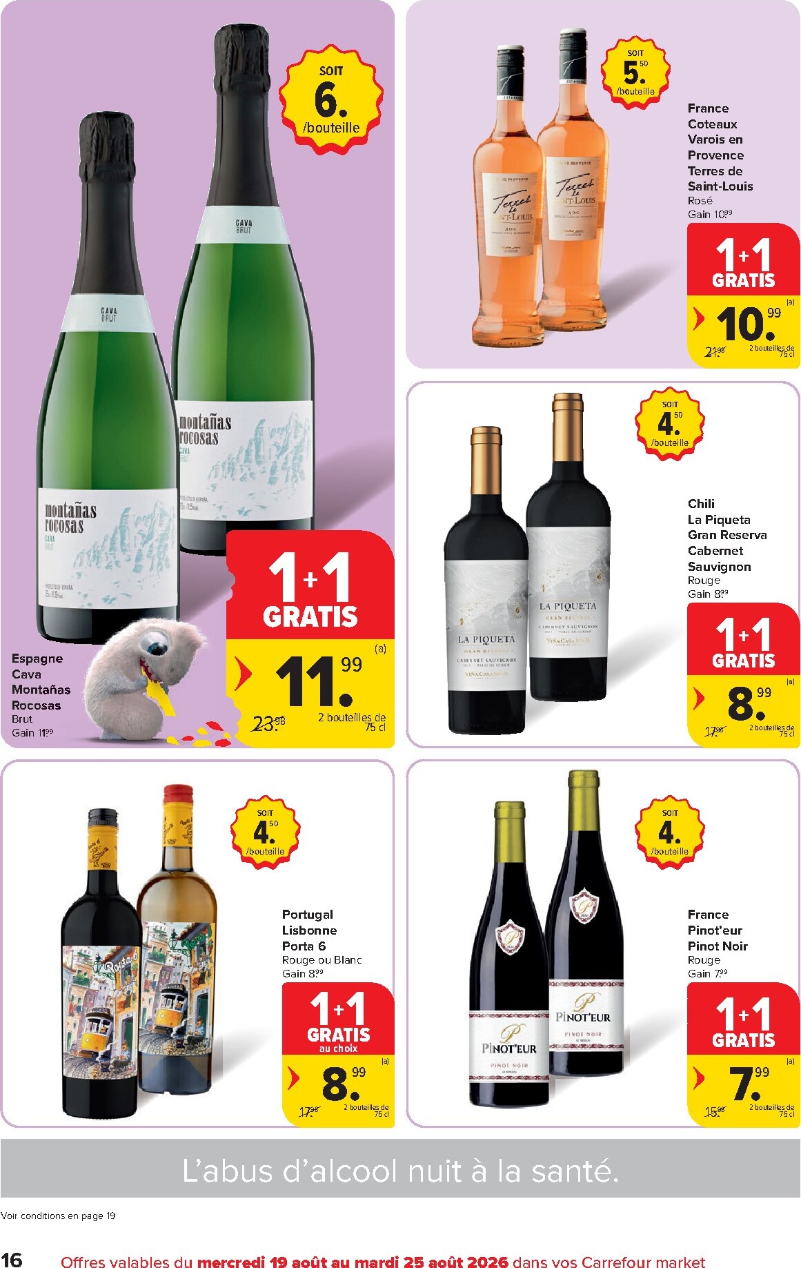 carrefour - Huidige Carrefour Market folder geldig van woensdag 19/08/2026 tot dinsdag 25/08/2026 - page: 16