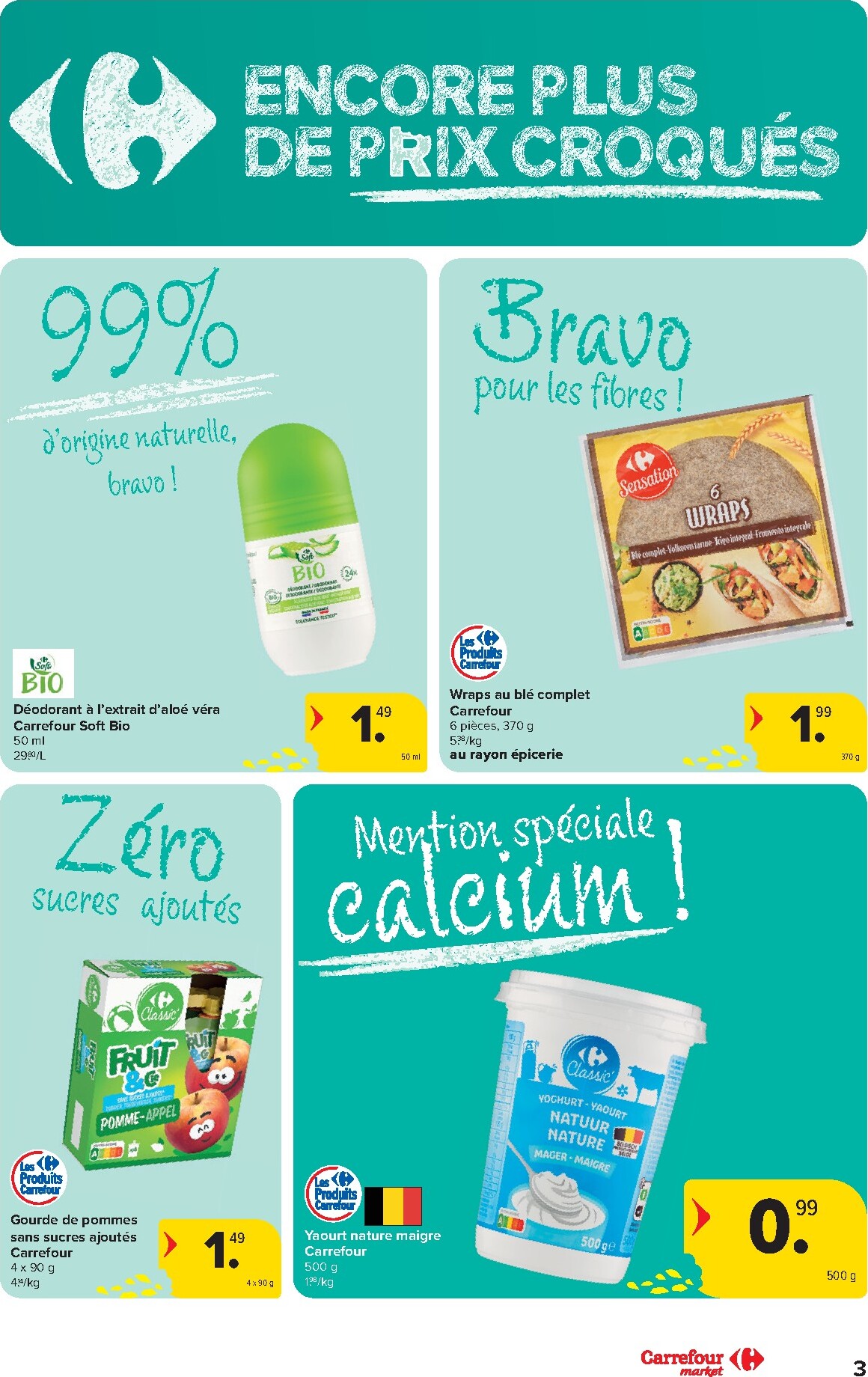 carrefour - Huidige Carrefour Market folder geldig van woensdag 19/08/2026 tot dinsdag 25/08/2026 - page: 3