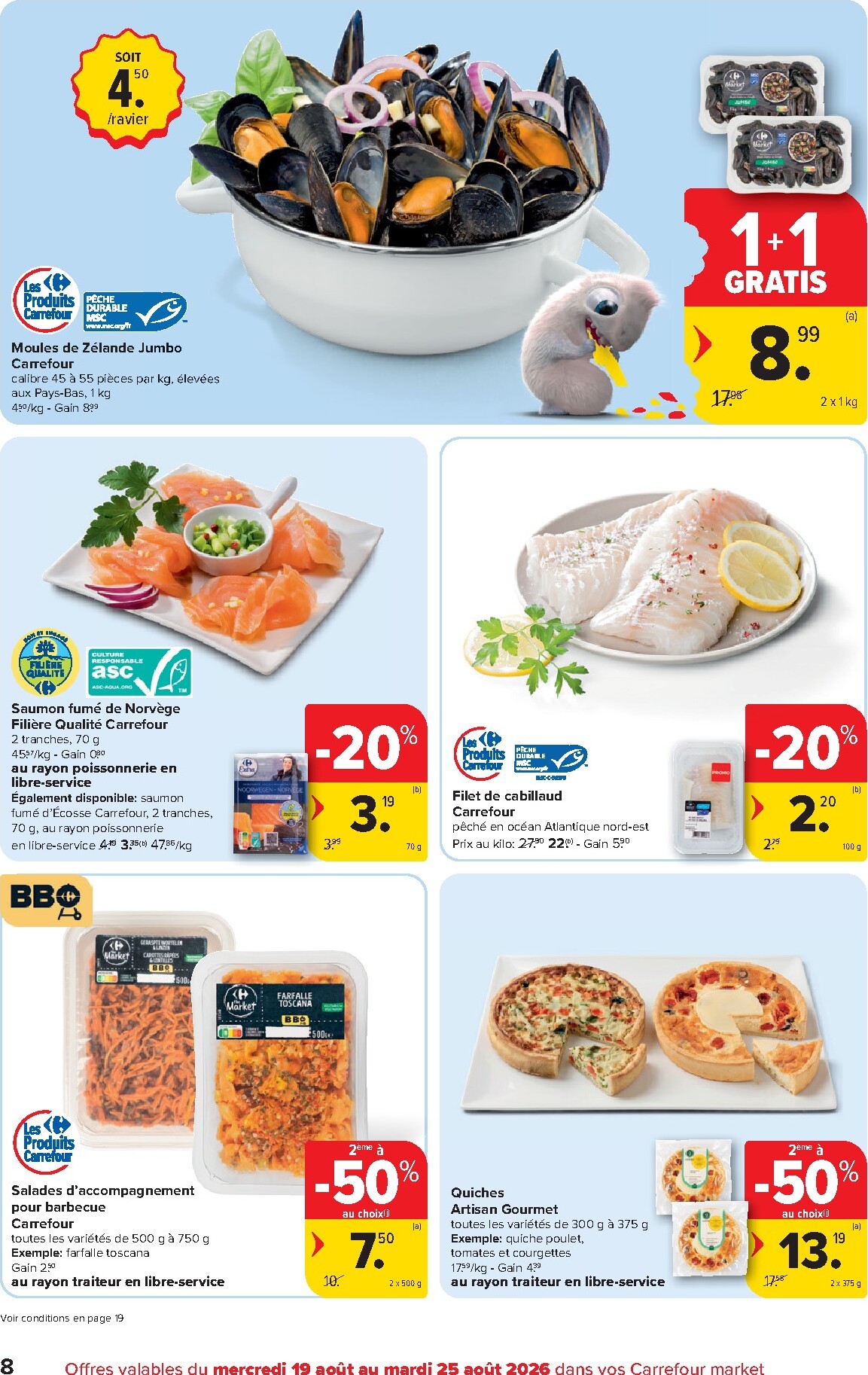 carrefour - Huidige Carrefour Market folder geldig van woensdag 19/08/2026 tot dinsdag 25/08/2026 - page: 8
