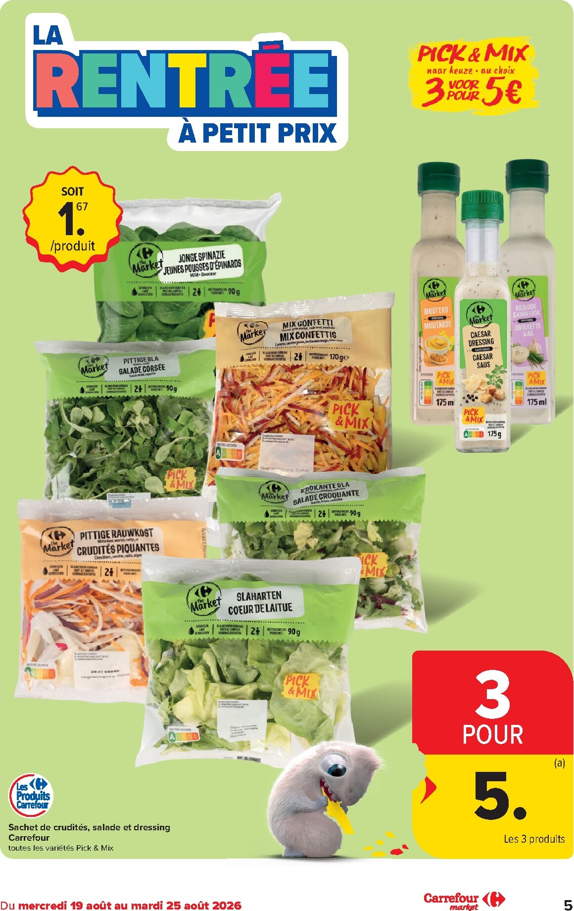 carrefour - Huidige Carrefour Market folder geldig van woensdag 19/08/2026 tot dinsdag 25/08/2026 - page: 5