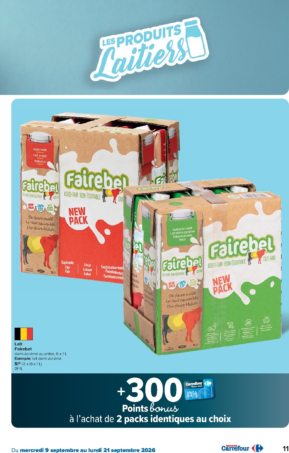 carrefour - Carrefour folder voor volgende week van woensdag 09/09/2026 tot maandag 21/09/2026 - page: 11
