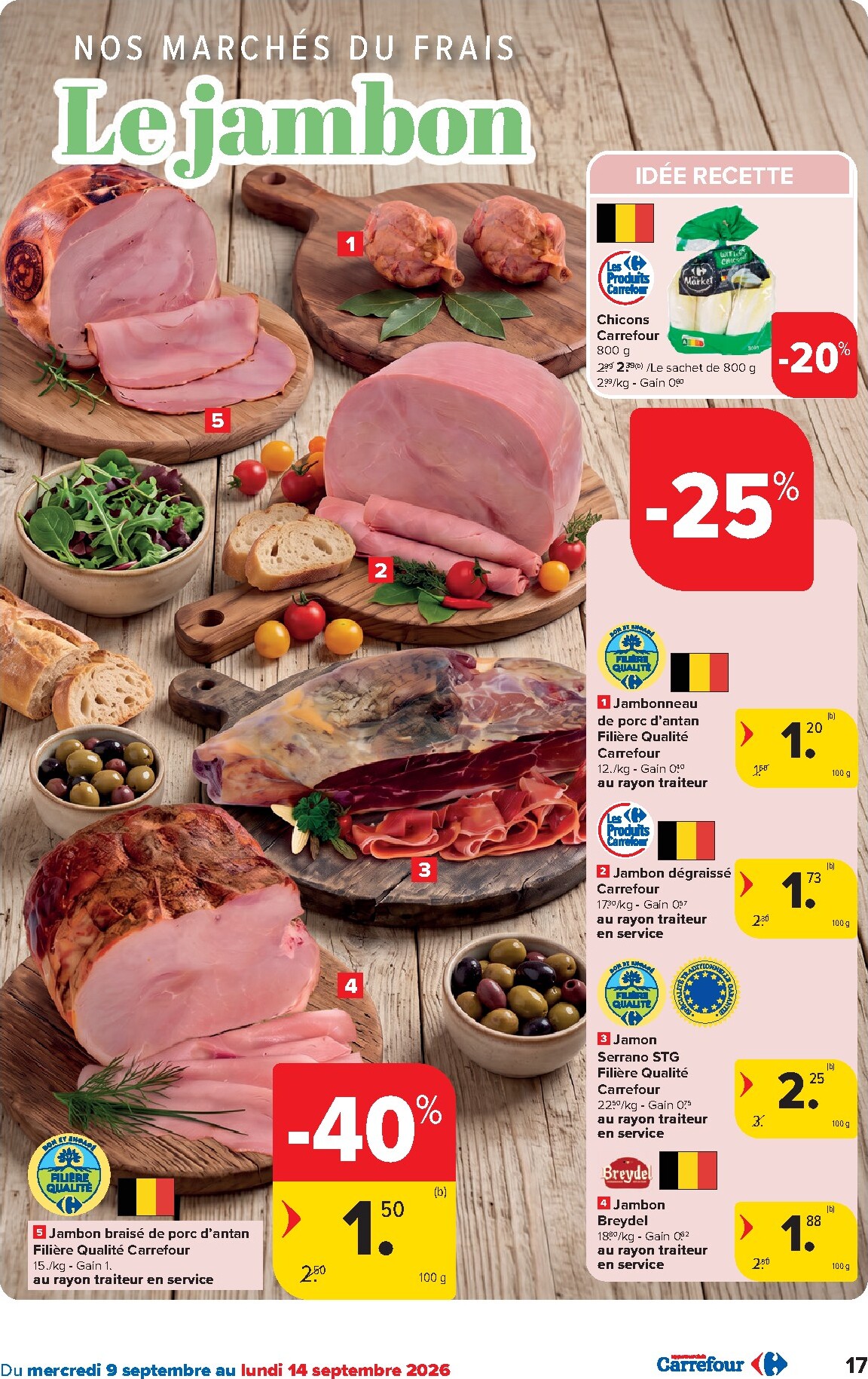 carrefour - Carrefour folder voor volgende week van woensdag 09/09/2026 tot maandag 21/09/2026 - page: 17