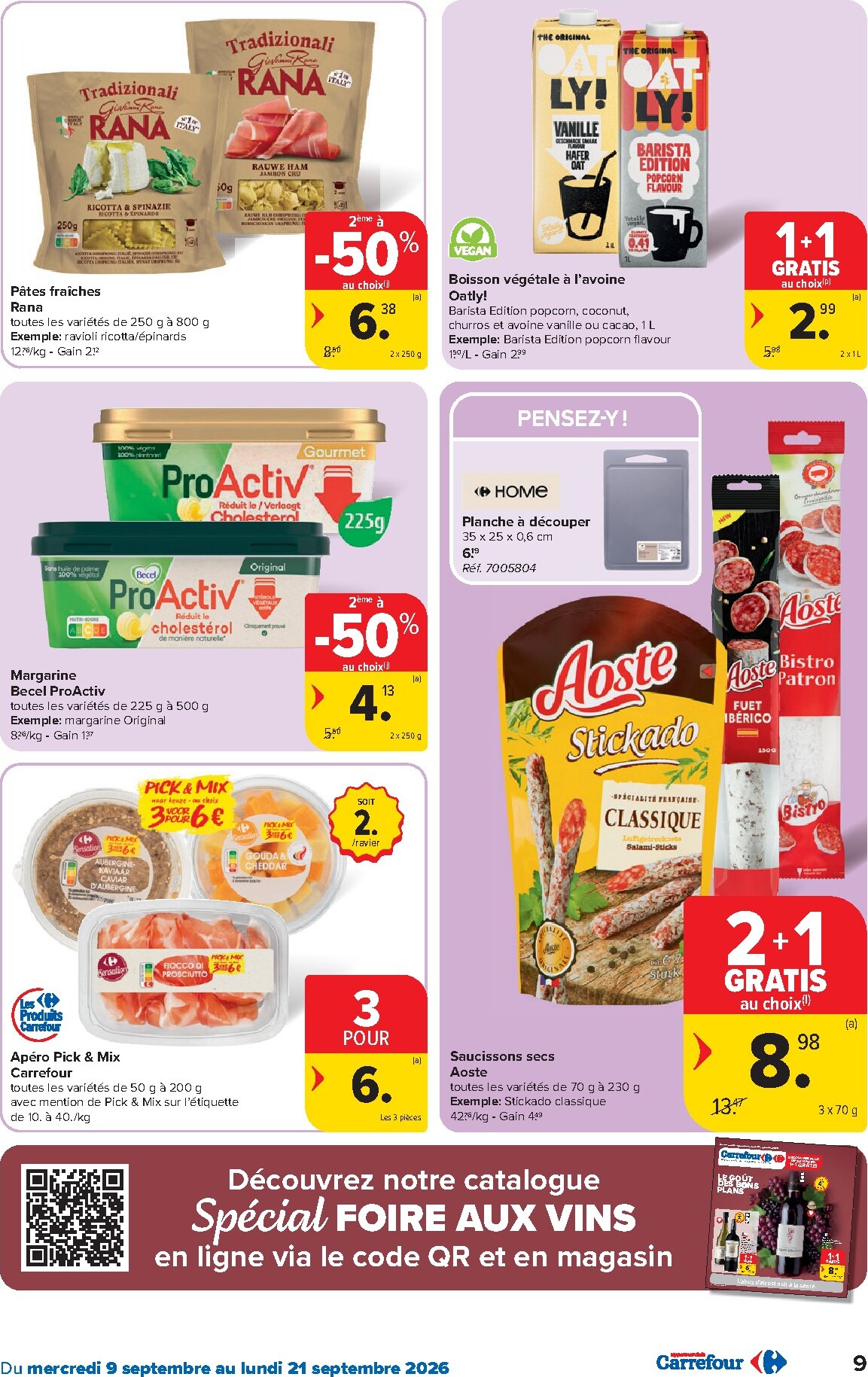 carrefour - Carrefour folder voor volgende week van woensdag 09/09/2026 tot maandag 21/09/2026 - page: 9