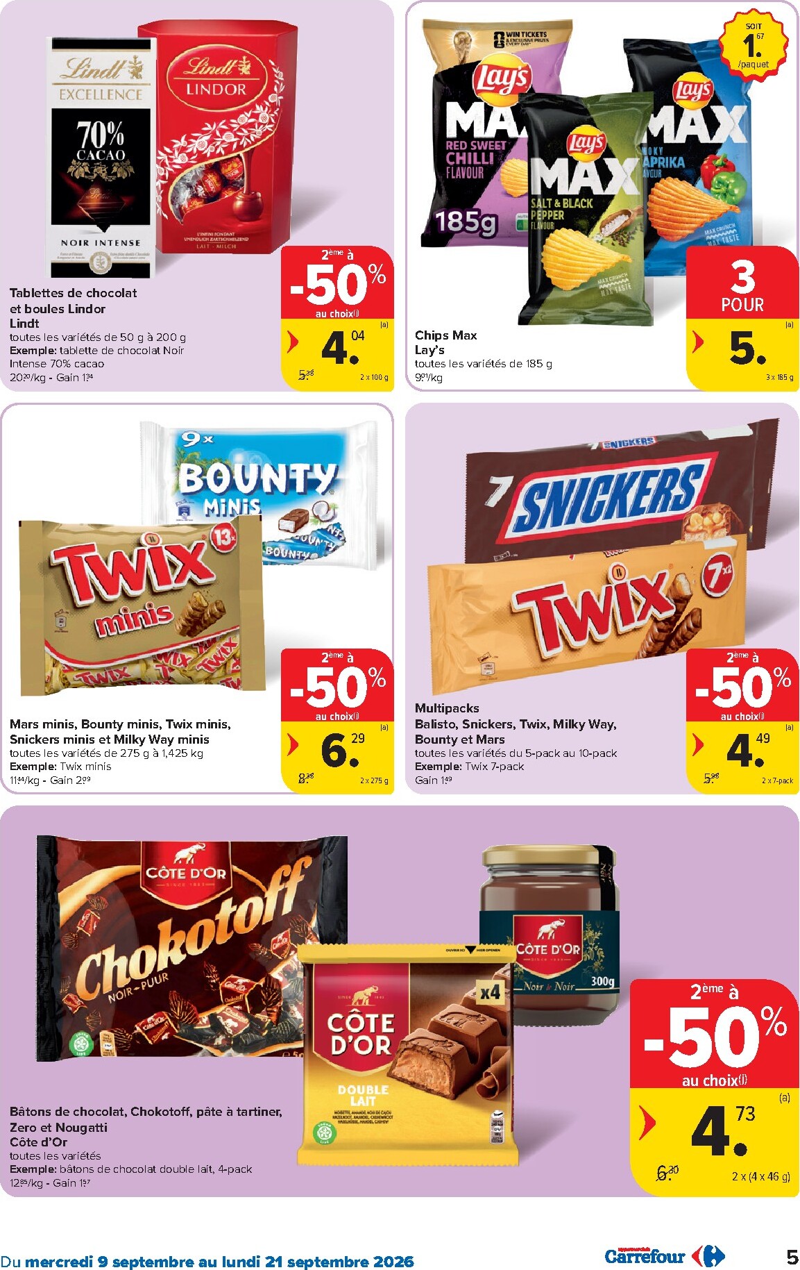 carrefour - Carrefour folder voor volgende week van woensdag 09/09/2026 tot maandag 21/09/2026 - page: 5