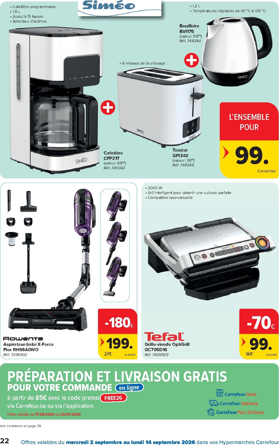 carrefour - Huidige Carrefour - Hypermarchés folder geldig van woensdag 02/09/2026 tot maandag 14/09/2026 - page: 22