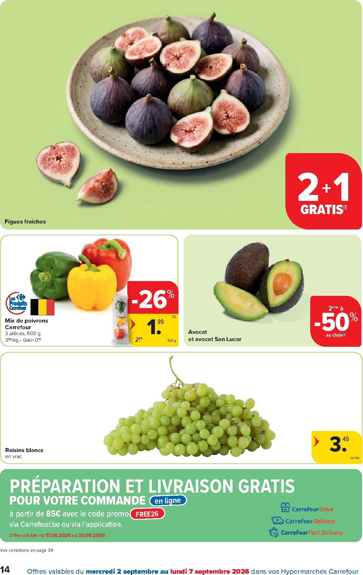 carrefour - Huidige Carrefour - Hypermarchés folder geldig van woensdag 02/09/2026 tot maandag 14/09/2026 - page: 14
