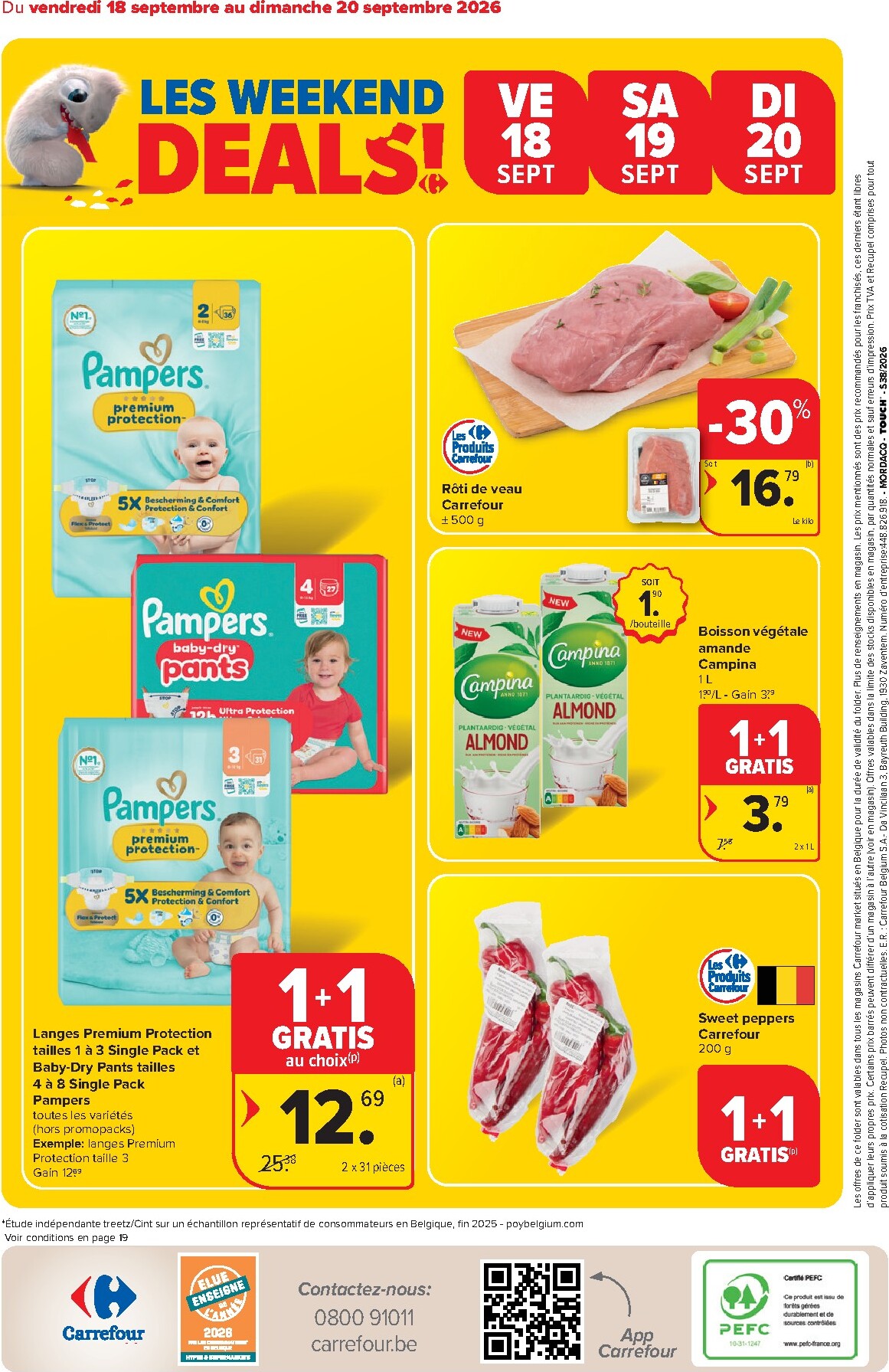 carrefour - Carrefour Market folder voor volgende week van woensdag 16/09/2026 tot dinsdag 22/09/2026 - page: 20
