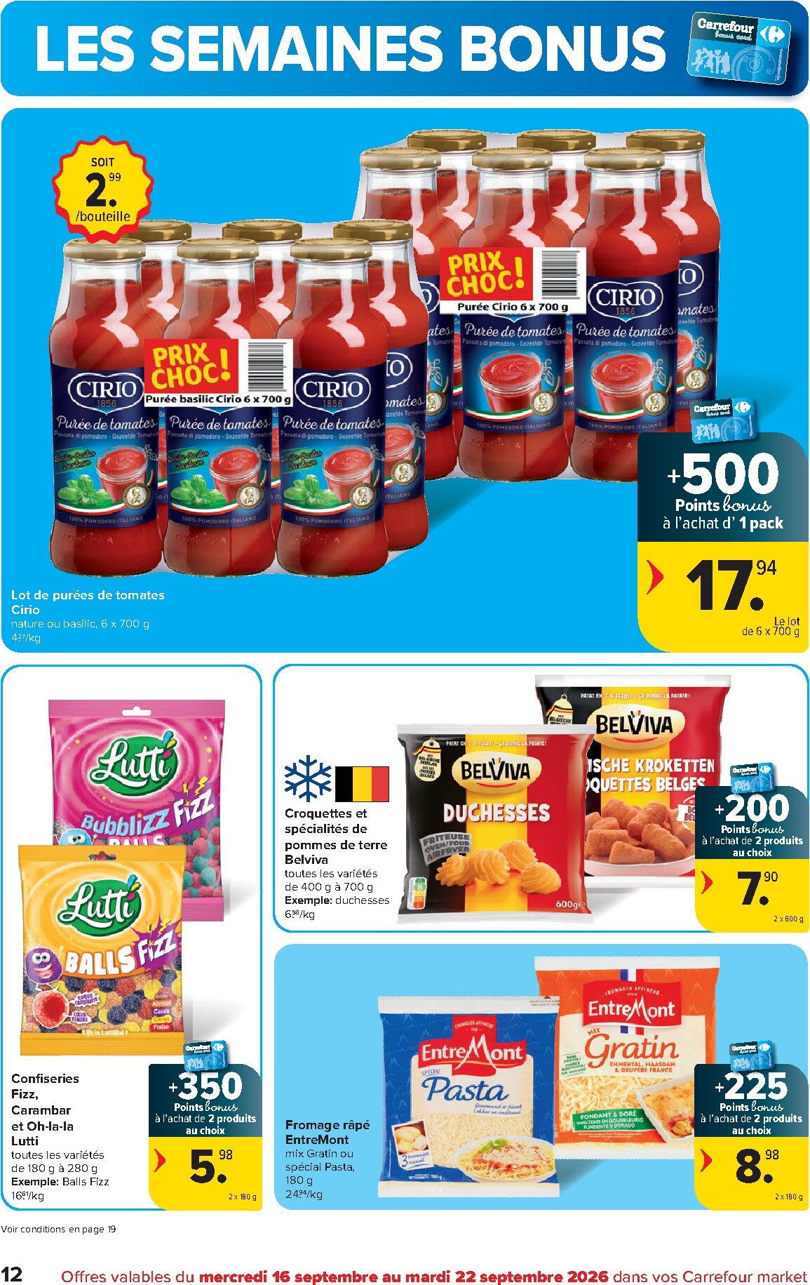 carrefour - Carrefour Market folder voor volgende week van woensdag 16/09/2026 tot dinsdag 22/09/2026 - page: 12