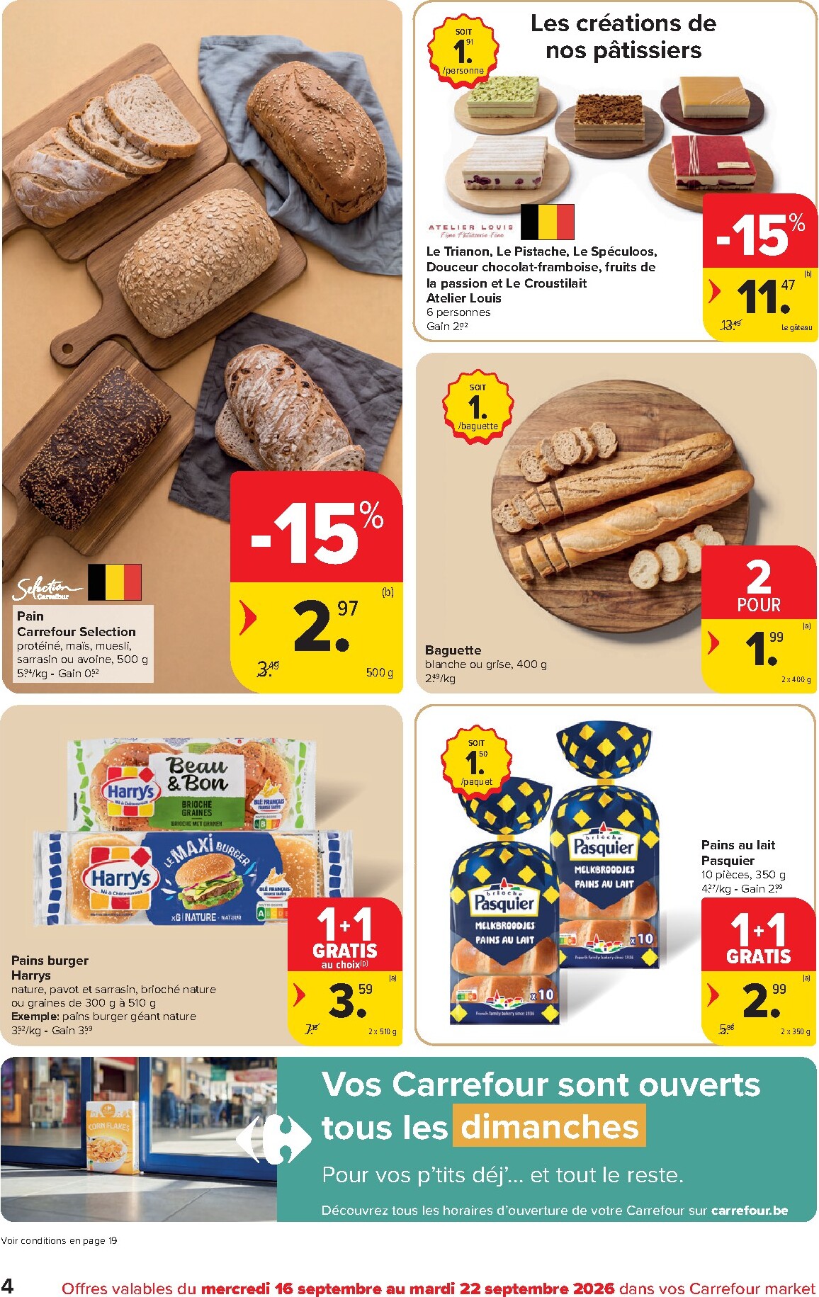 carrefour - Carrefour Market folder voor volgende week van woensdag 16/09/2026 tot dinsdag 22/09/2026 - page: 4