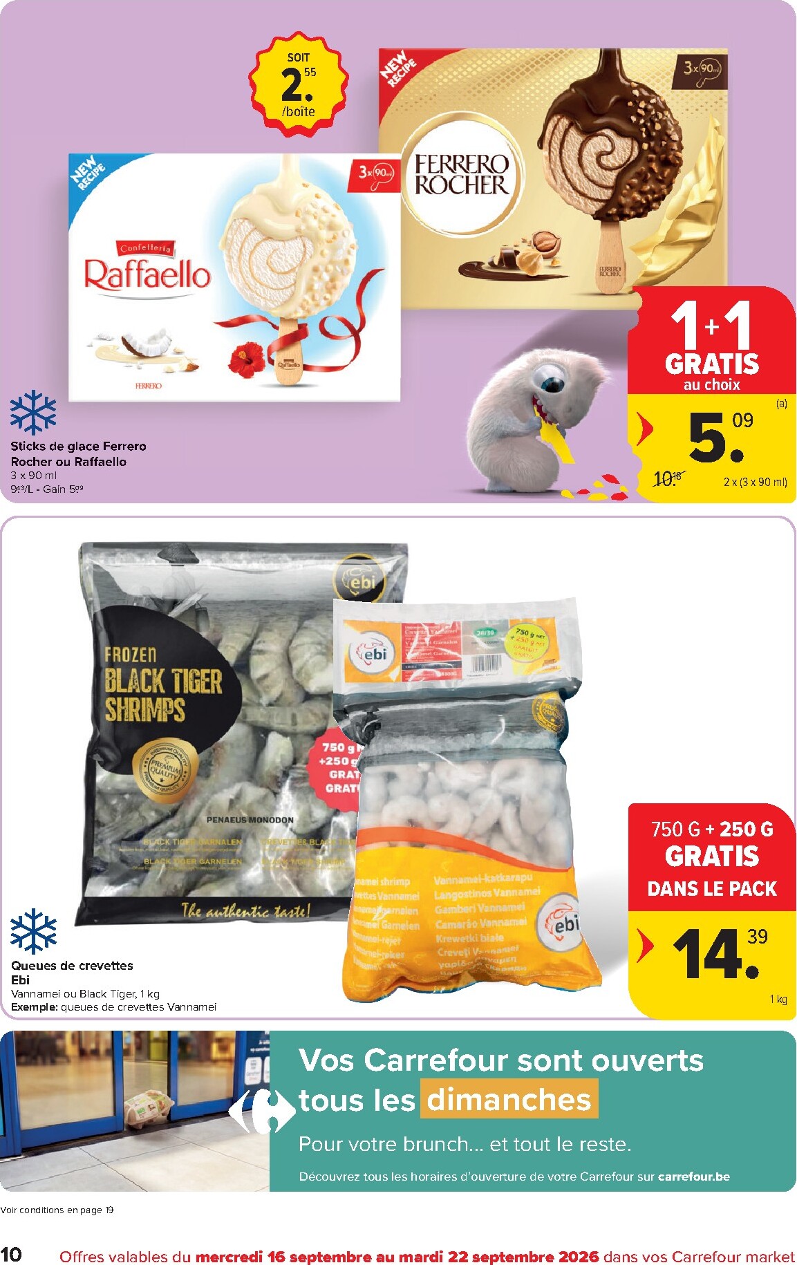 carrefour - Carrefour Market folder voor volgende week van woensdag 16/09/2026 tot dinsdag 22/09/2026 - page: 10