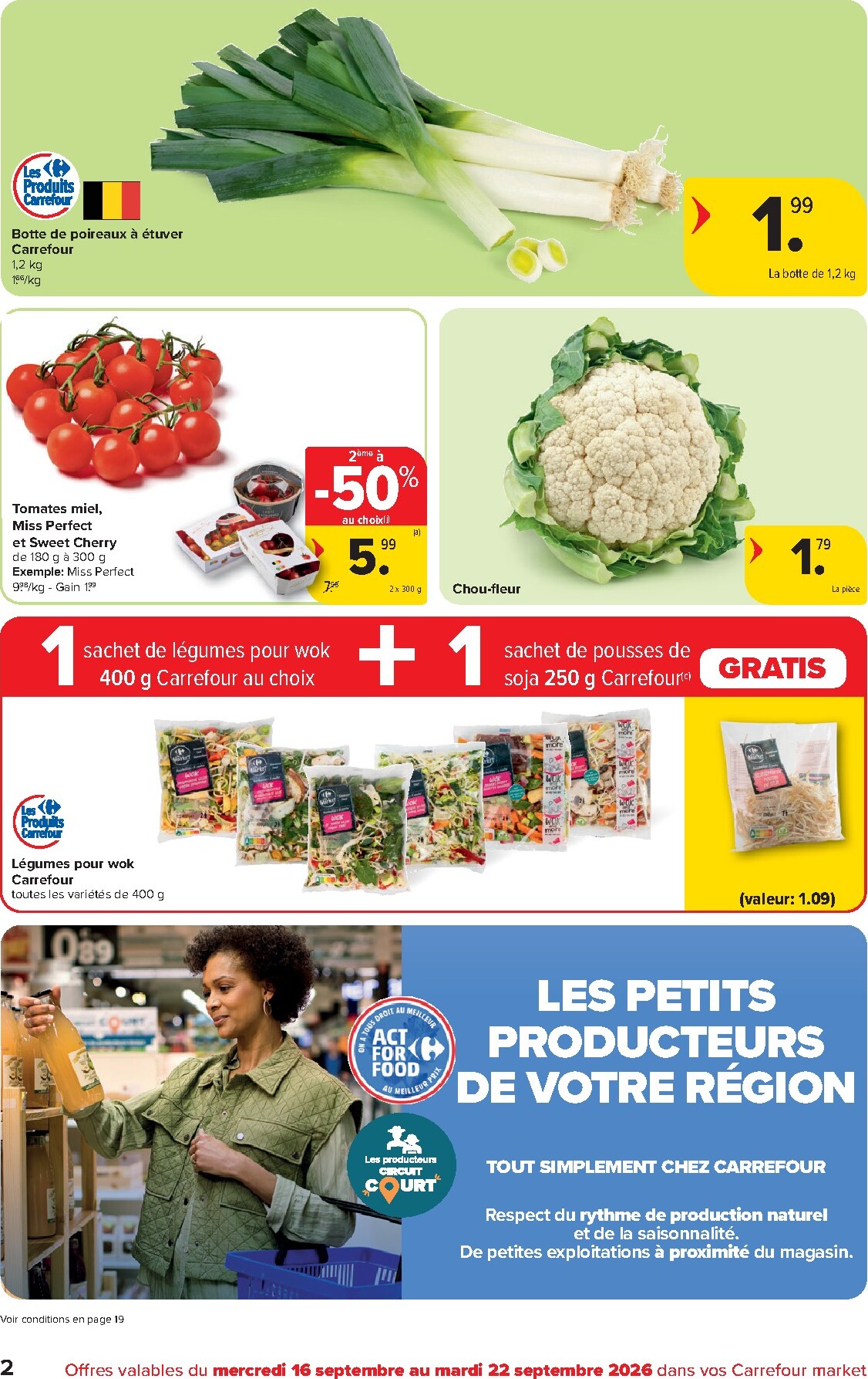 carrefour - Carrefour Market folder voor volgende week van woensdag 16/09/2026 tot dinsdag 22/09/2026 - page: 2