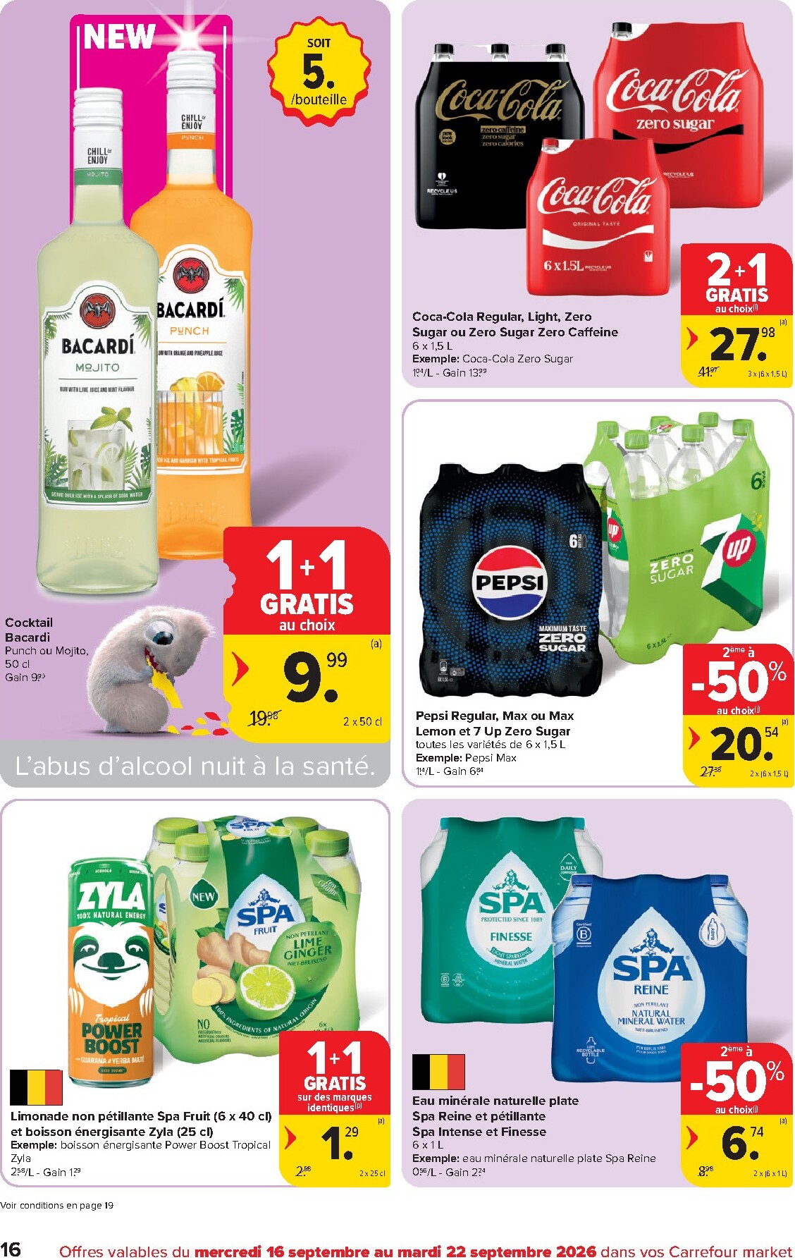 carrefour - Carrefour Market folder voor volgende week van woensdag 16/09/2026 tot dinsdag 22/09/2026 - page: 16