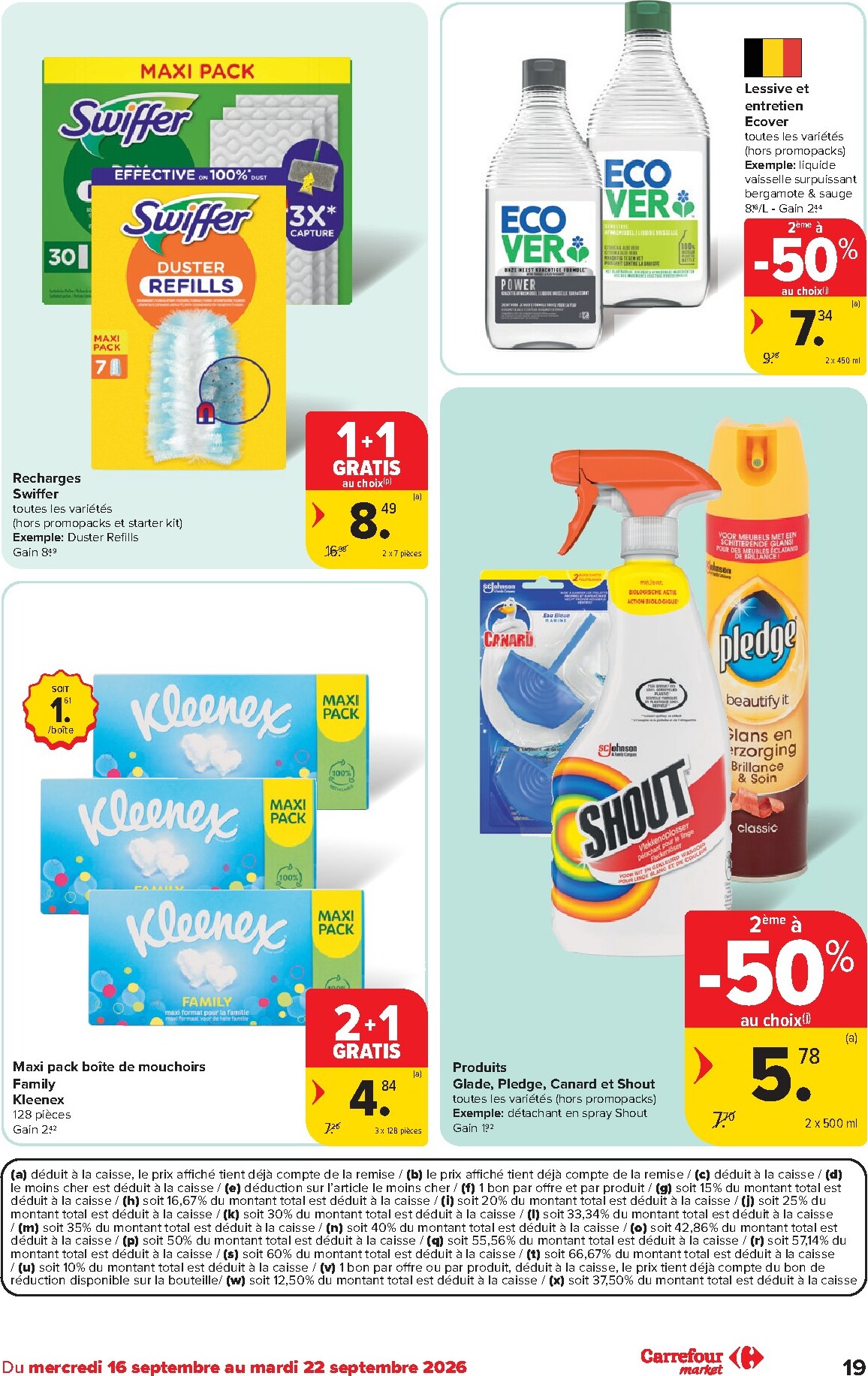 carrefour - Carrefour Market folder voor volgende week van woensdag 16/09/2026 tot dinsdag 22/09/2026 - page: 19