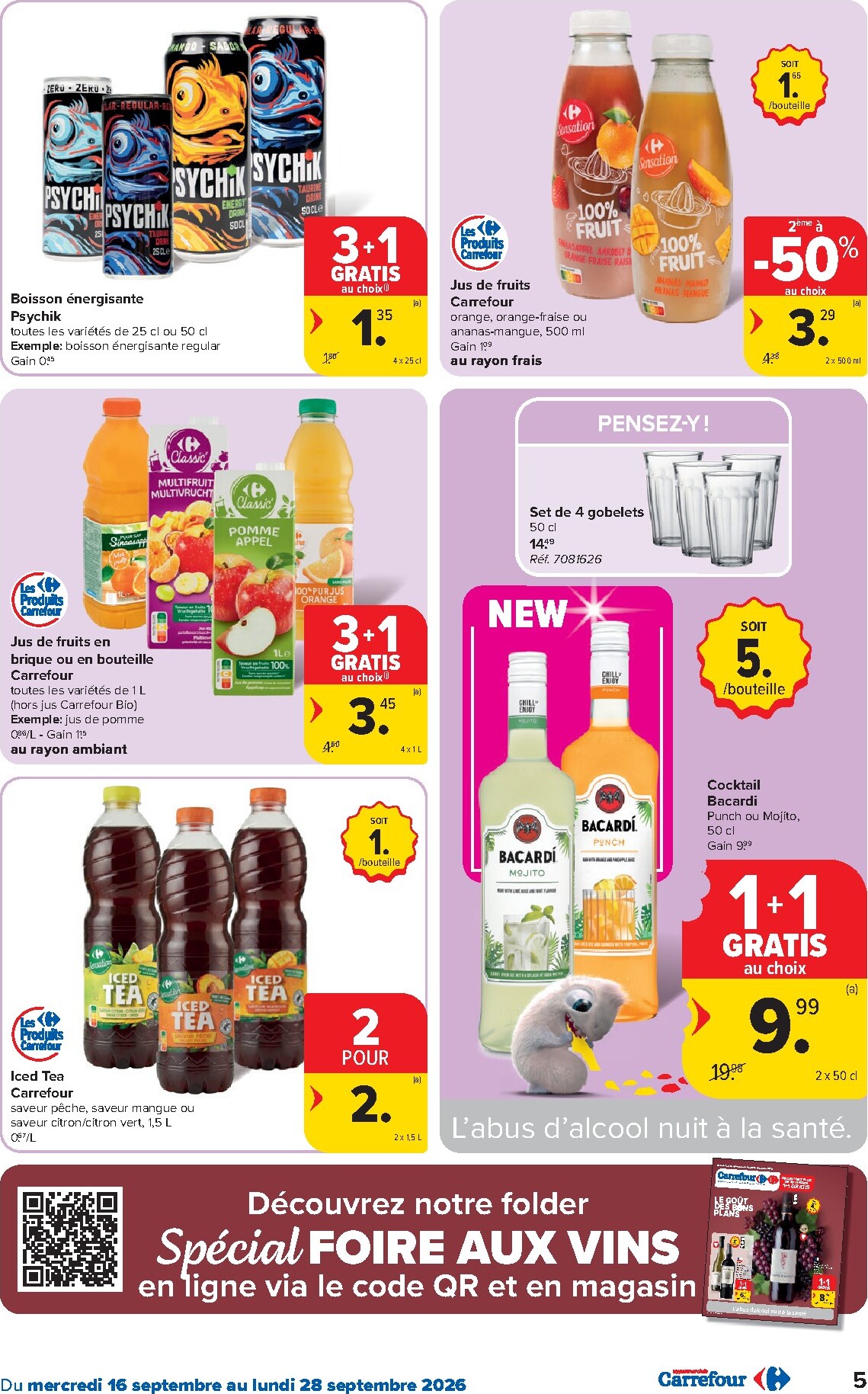 carrefour - Carrefour folder voor volgende week van woensdag 16/09/2026 tot maandag 28/09/2026 - page: 5