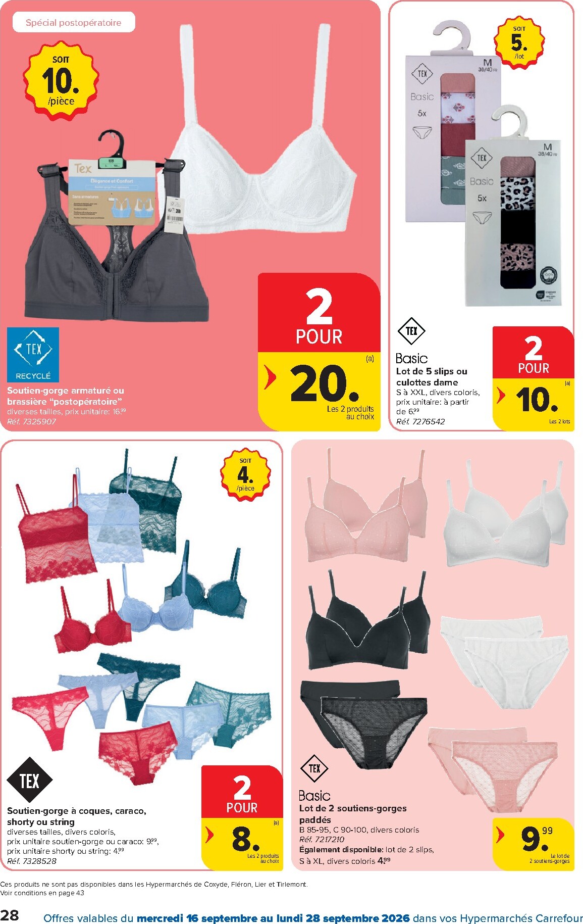 carrefour - Carrefour folder voor volgende week van woensdag 16/09/2026 tot maandag 28/09/2026 - page: 28
