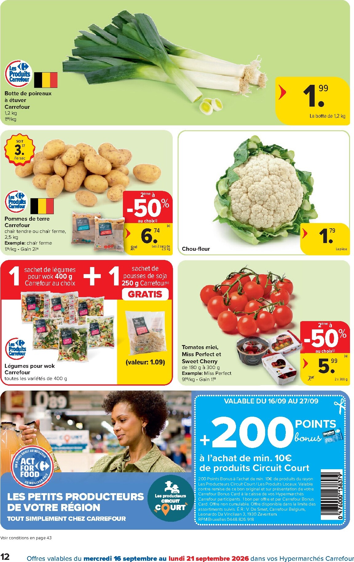 carrefour - Carrefour folder voor volgende week van woensdag 16/09/2026 tot maandag 28/09/2026 - page: 12