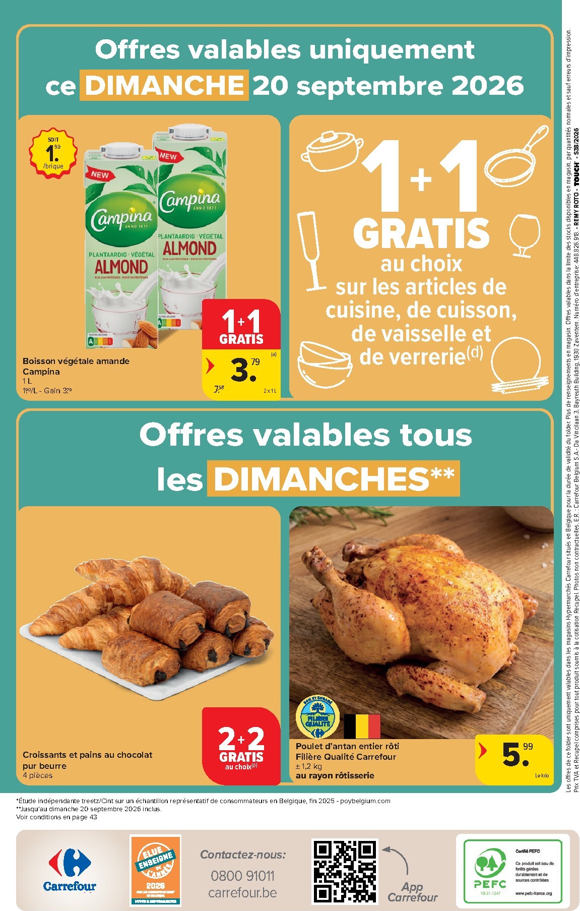 carrefour - Carrefour folder voor volgende week van woensdag 16/09/2026 tot maandag 28/09/2026 - page: 44