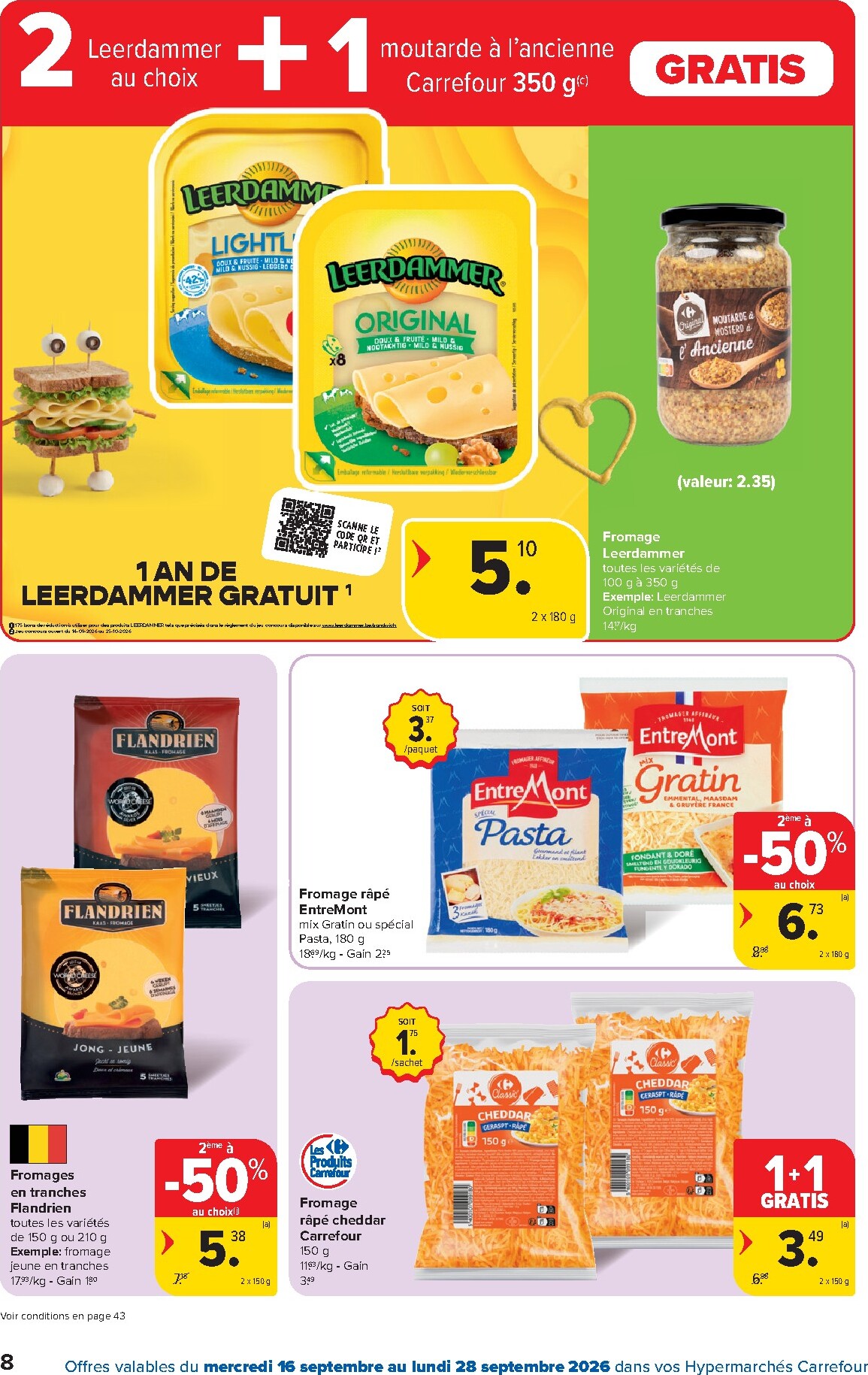 carrefour - Carrefour folder voor volgende week van woensdag 16/09/2026 tot maandag 28/09/2026 - page: 8