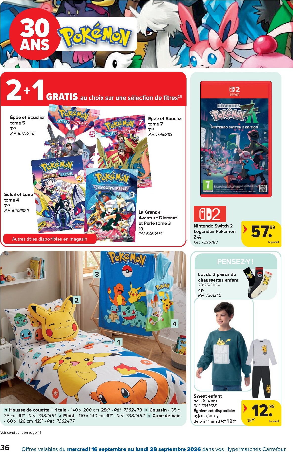 carrefour - Carrefour folder voor volgende week van woensdag 16/09/2026 tot maandag 28/09/2026 - page: 36