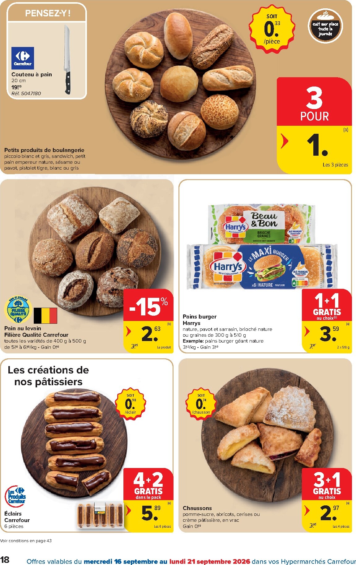 carrefour - Carrefour folder voor volgende week van woensdag 16/09/2026 tot maandag 28/09/2026 - page: 18
