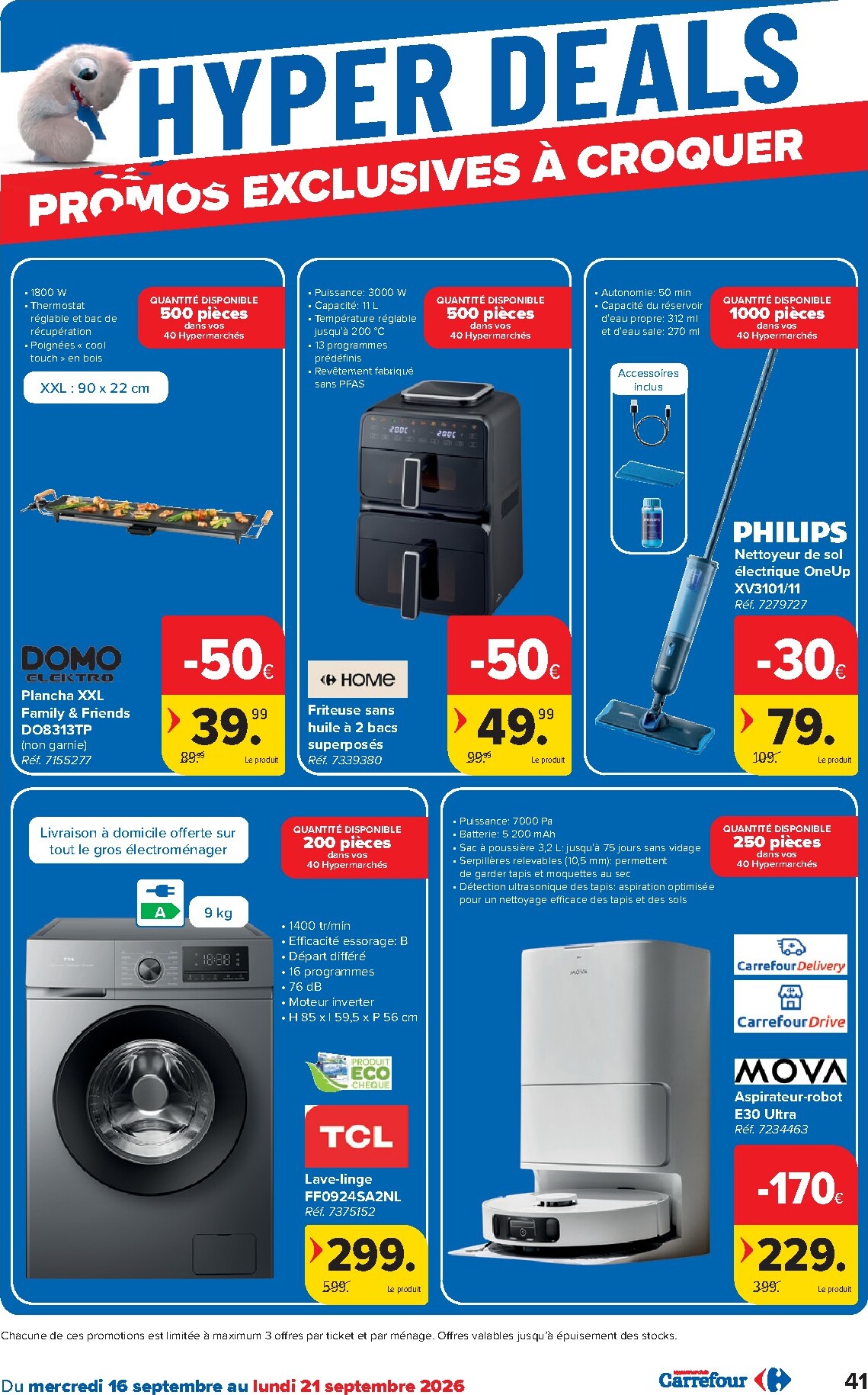 carrefour - Carrefour folder voor volgende week van woensdag 16/09/2026 tot maandag 28/09/2026 - page: 41