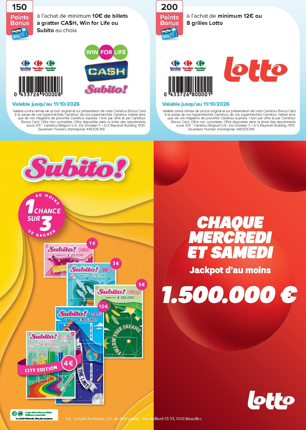 carrefour - Huidige Carrefour - E-coupons folder geldig van vrijdag 11/09/2026 tot zondag 11/10/2026 - page: 9