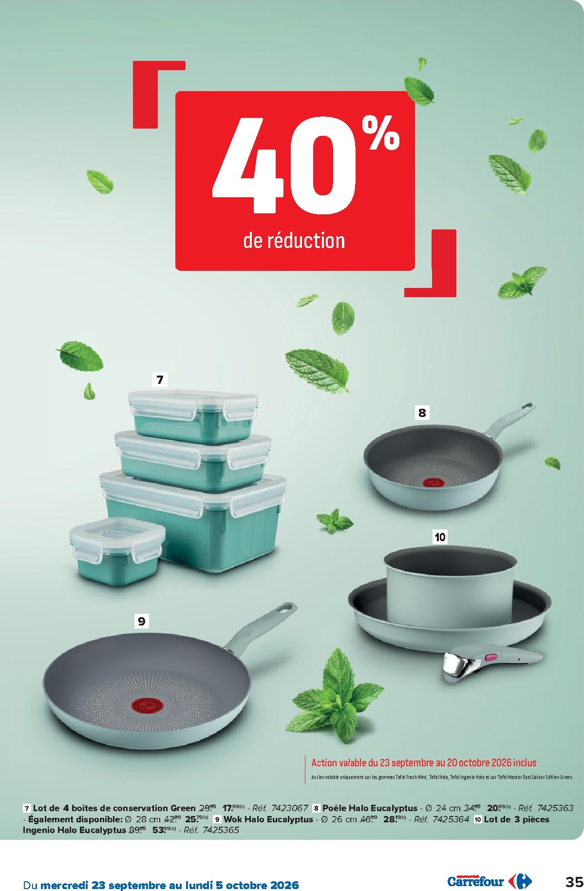 carrefour - Carrefour folder voor volgende week van woensdag 23/09/2026 tot maandag 05/10/2026 - page: 35