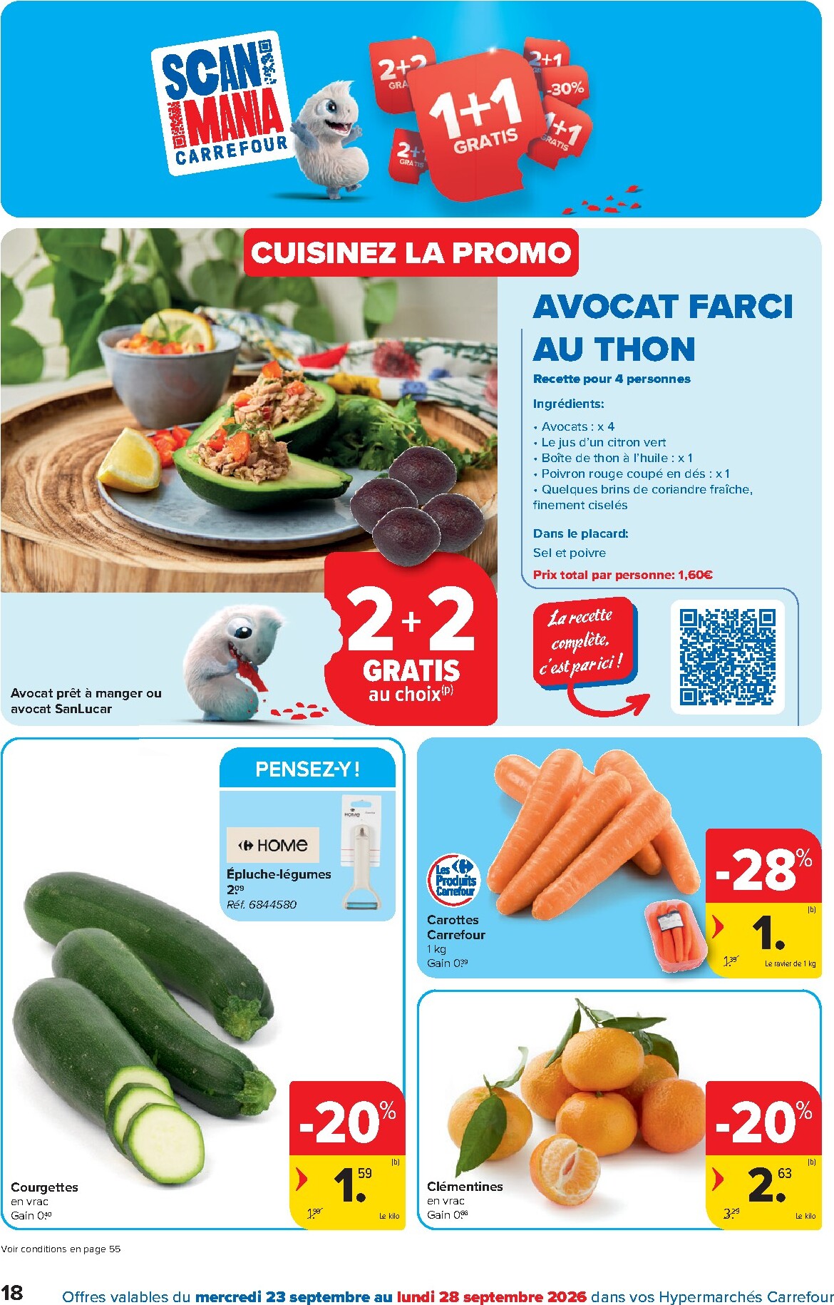 carrefour - Carrefour folder voor volgende week van woensdag 23/09/2026 tot maandag 05/10/2026 - page: 18