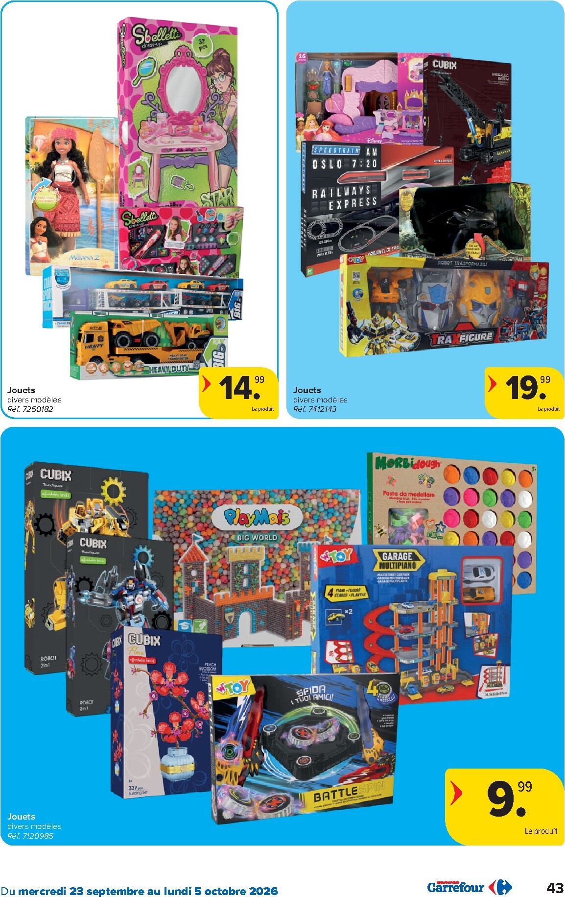 carrefour - Carrefour folder voor volgende week van woensdag 23/09/2026 tot maandag 05/10/2026 - page: 43