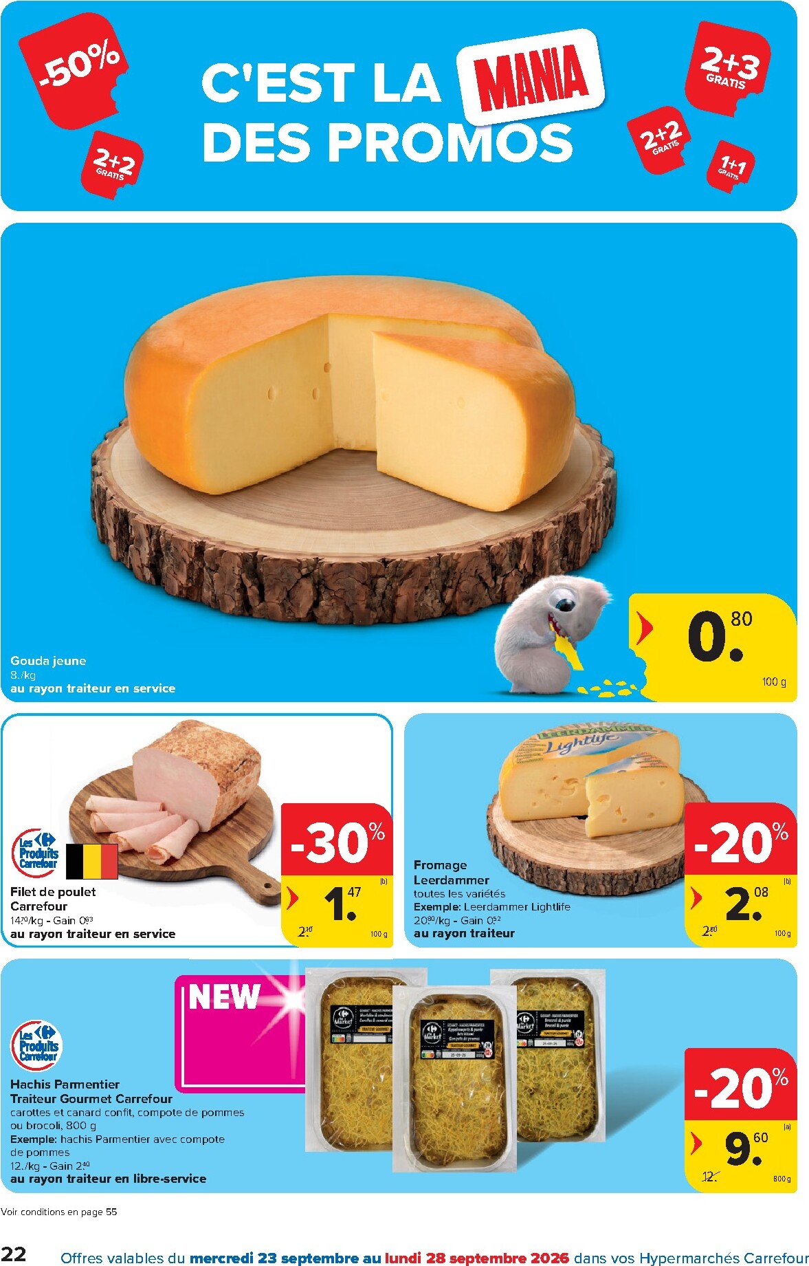 carrefour - Carrefour folder voor volgende week van woensdag 23/09/2026 tot maandag 05/10/2026 - page: 22