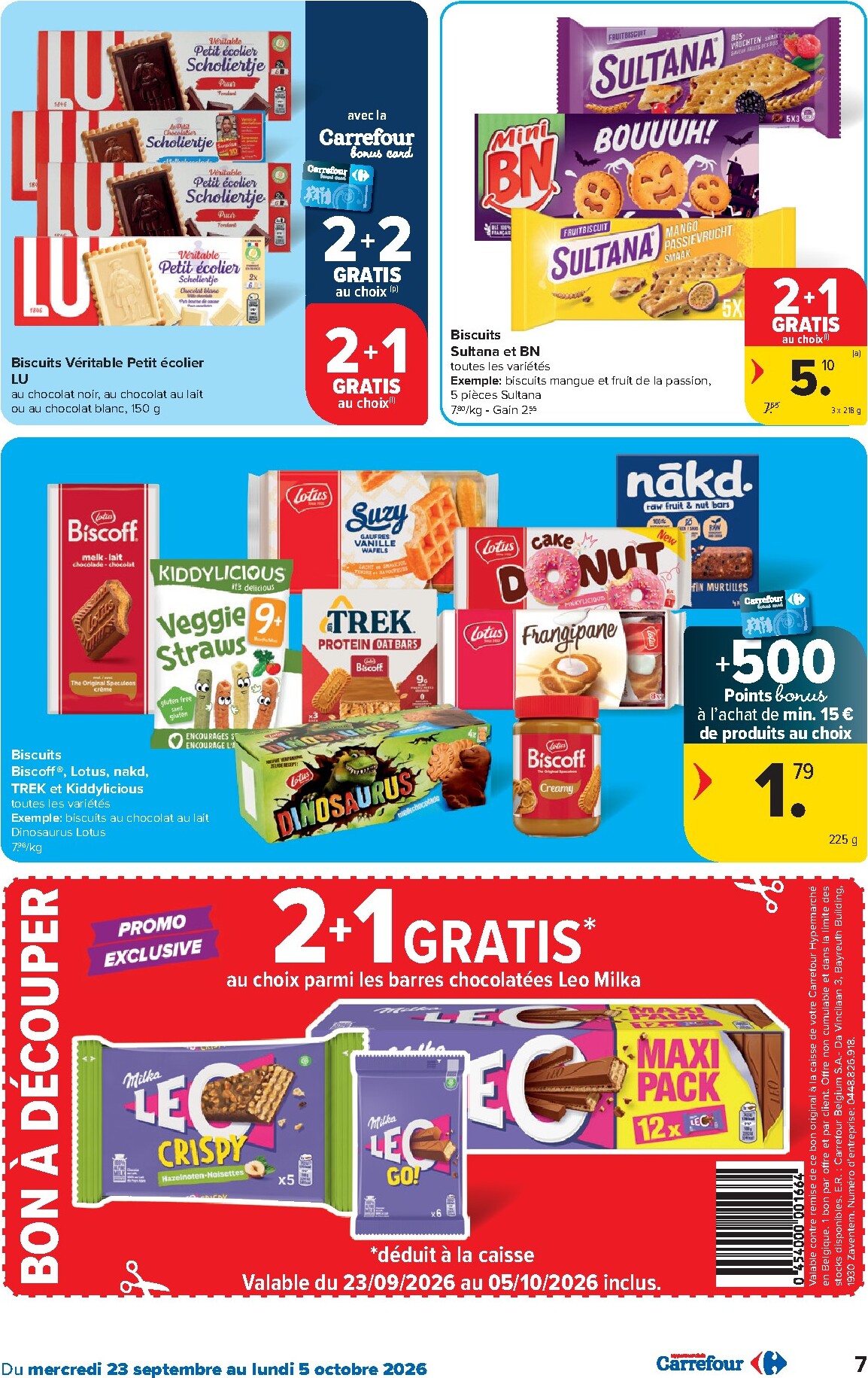 carrefour - Carrefour folder voor volgende week van woensdag 23/09/2026 tot maandag 05/10/2026 - page: 7