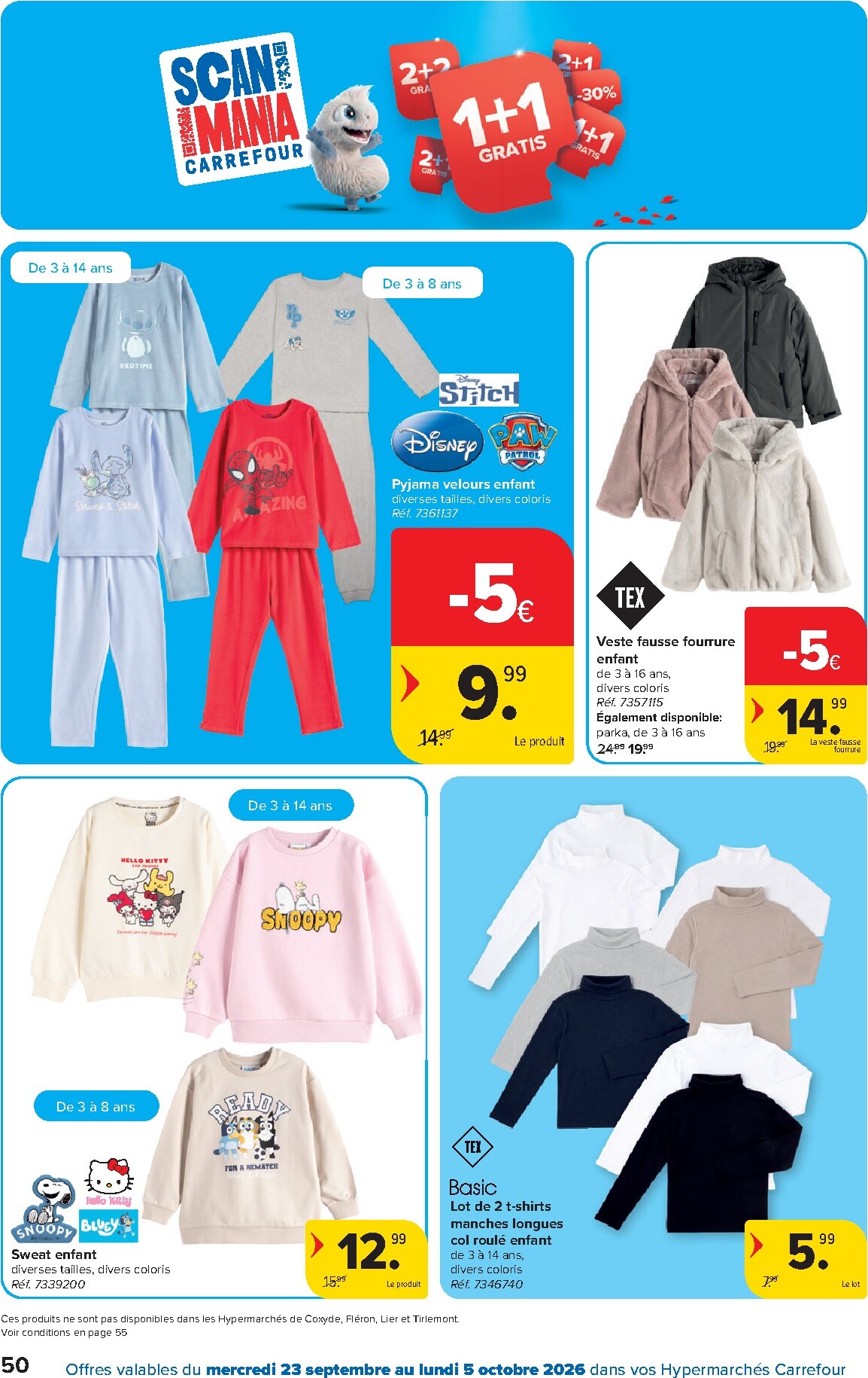 carrefour - Carrefour folder voor volgende week van woensdag 23/09/2026 tot maandag 05/10/2026 - page: 50
