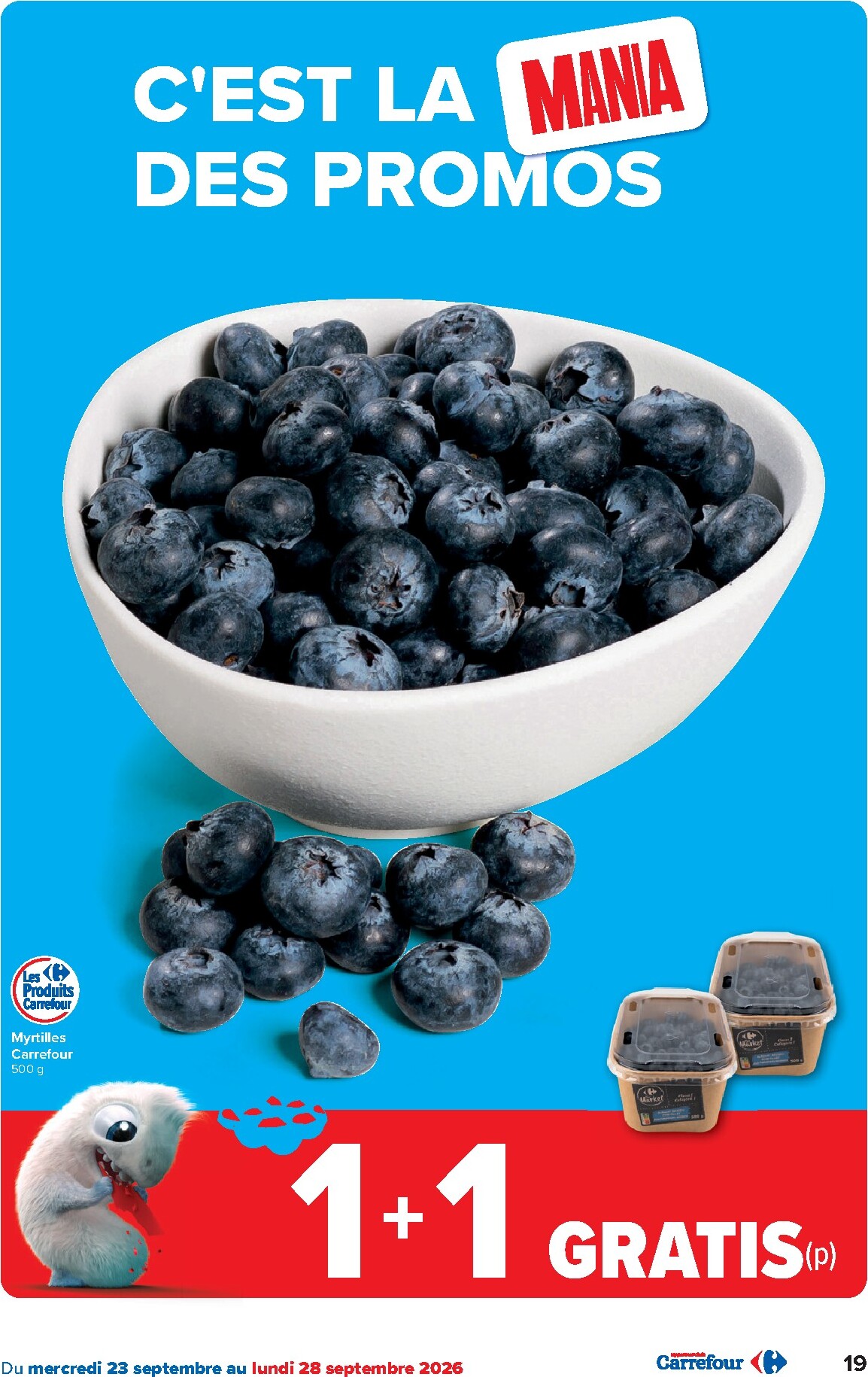 carrefour - Carrefour folder voor volgende week van woensdag 23/09/2026 tot maandag 05/10/2026 - page: 19