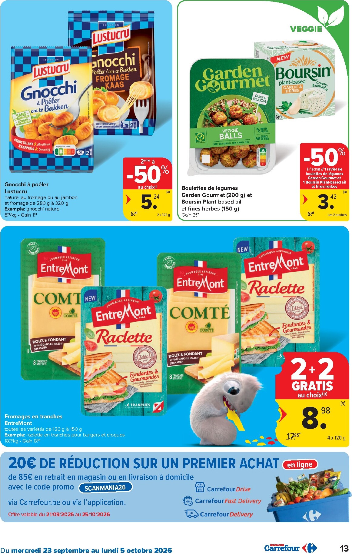 carrefour - Carrefour folder voor volgende week van woensdag 23/09/2026 tot maandag 05/10/2026 - page: 13
