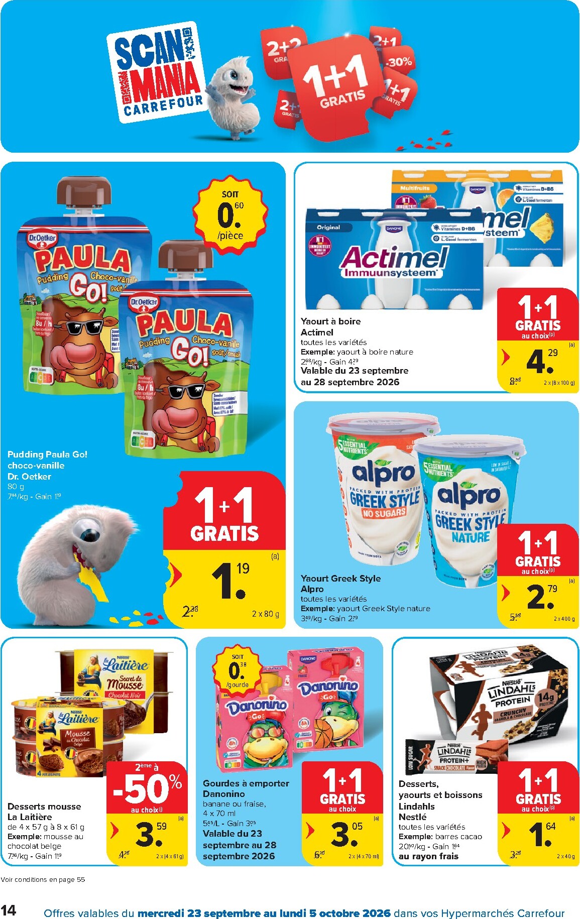 carrefour - Carrefour folder voor volgende week van woensdag 23/09/2026 tot maandag 05/10/2026 - page: 14