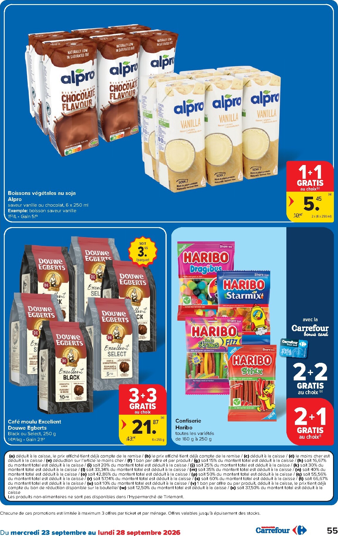 carrefour - Carrefour folder voor volgende week van woensdag 23/09/2026 tot maandag 05/10/2026 - page: 55