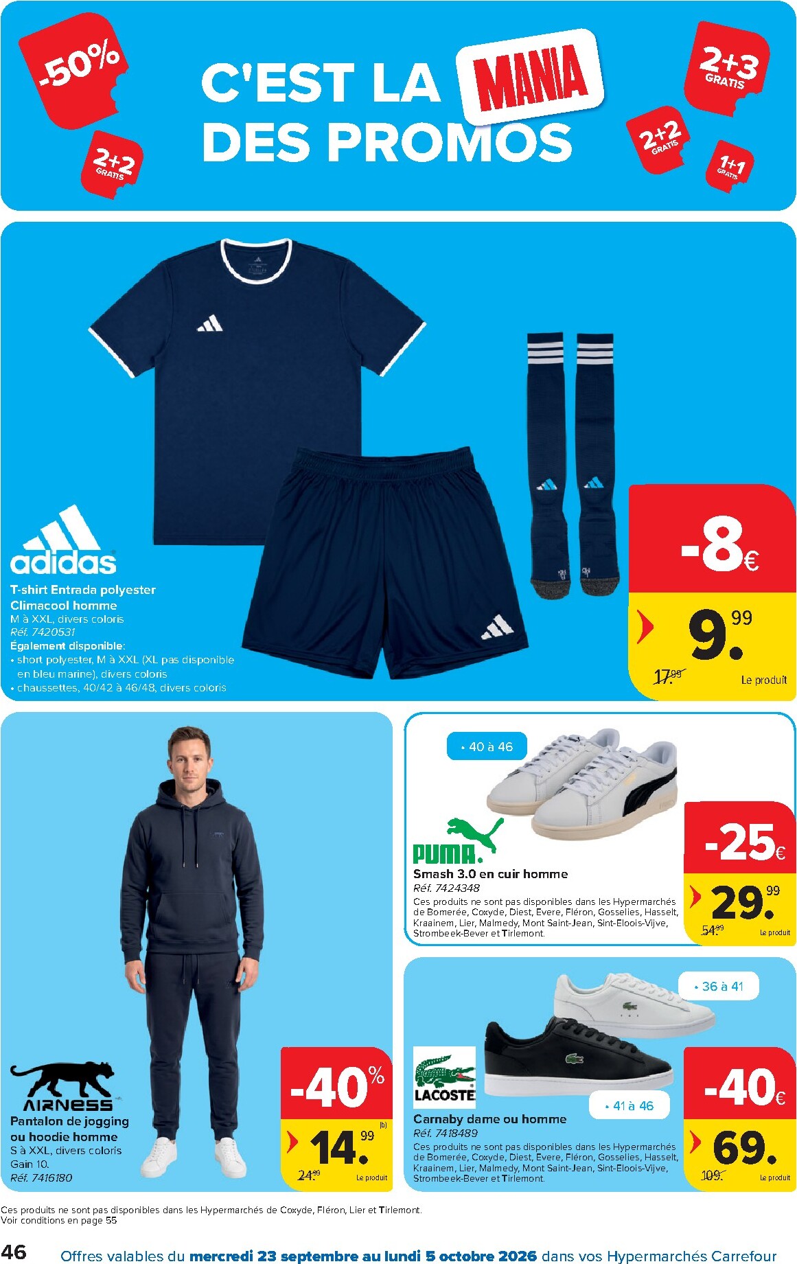 carrefour - Carrefour folder voor volgende week van woensdag 23/09/2026 tot maandag 05/10/2026 - page: 46