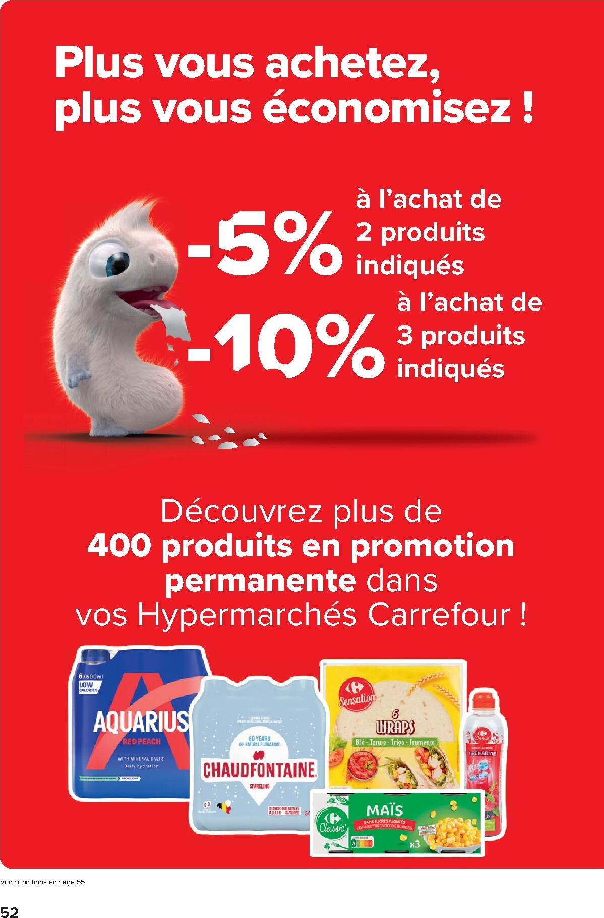 carrefour - Carrefour folder voor volgende week van woensdag 23/09/2026 tot maandag 05/10/2026 - page: 52