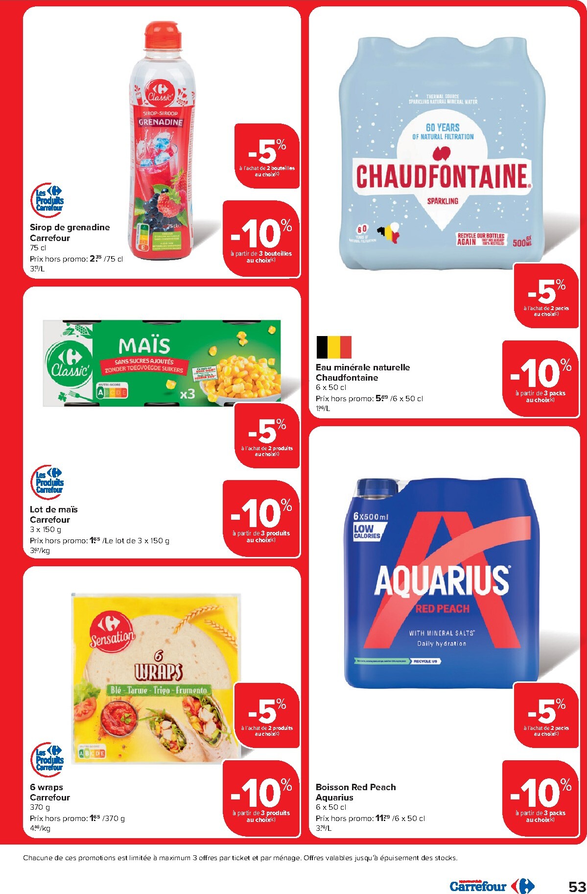 carrefour - Carrefour folder voor volgende week van woensdag 23/09/2026 tot maandag 05/10/2026 - page: 53